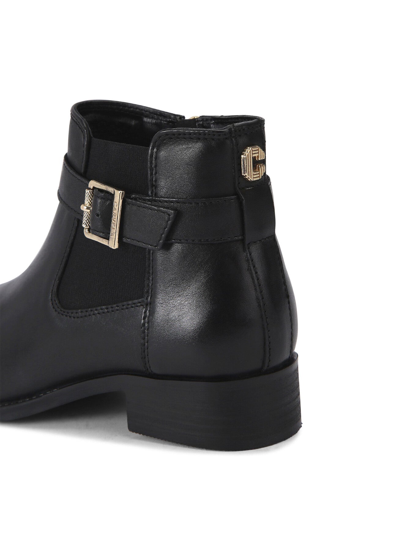 SILVER LOW ANKLE BOOT