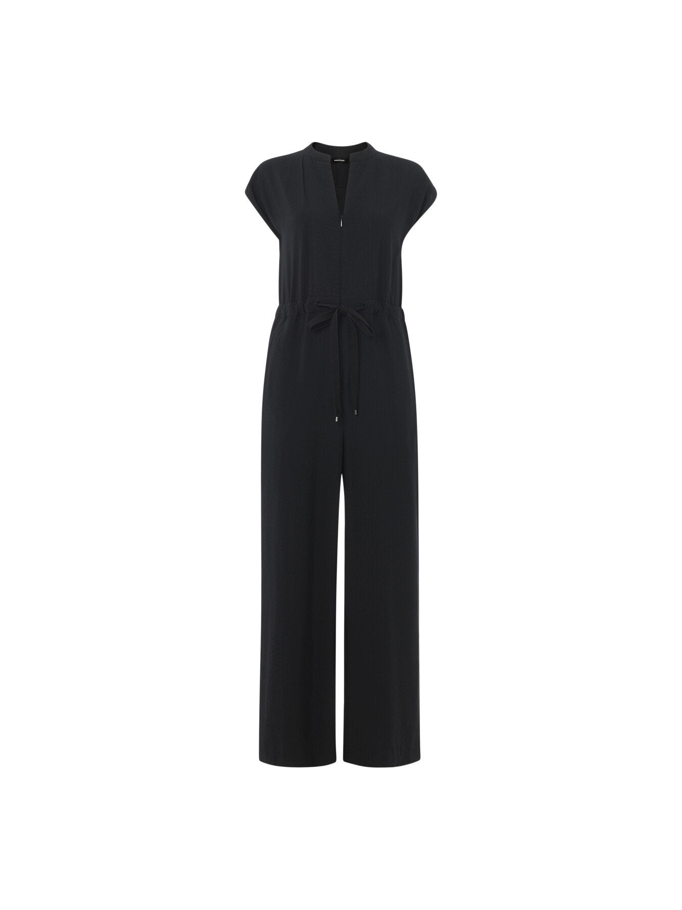 Sleeveless Drawstring Jumpsuit