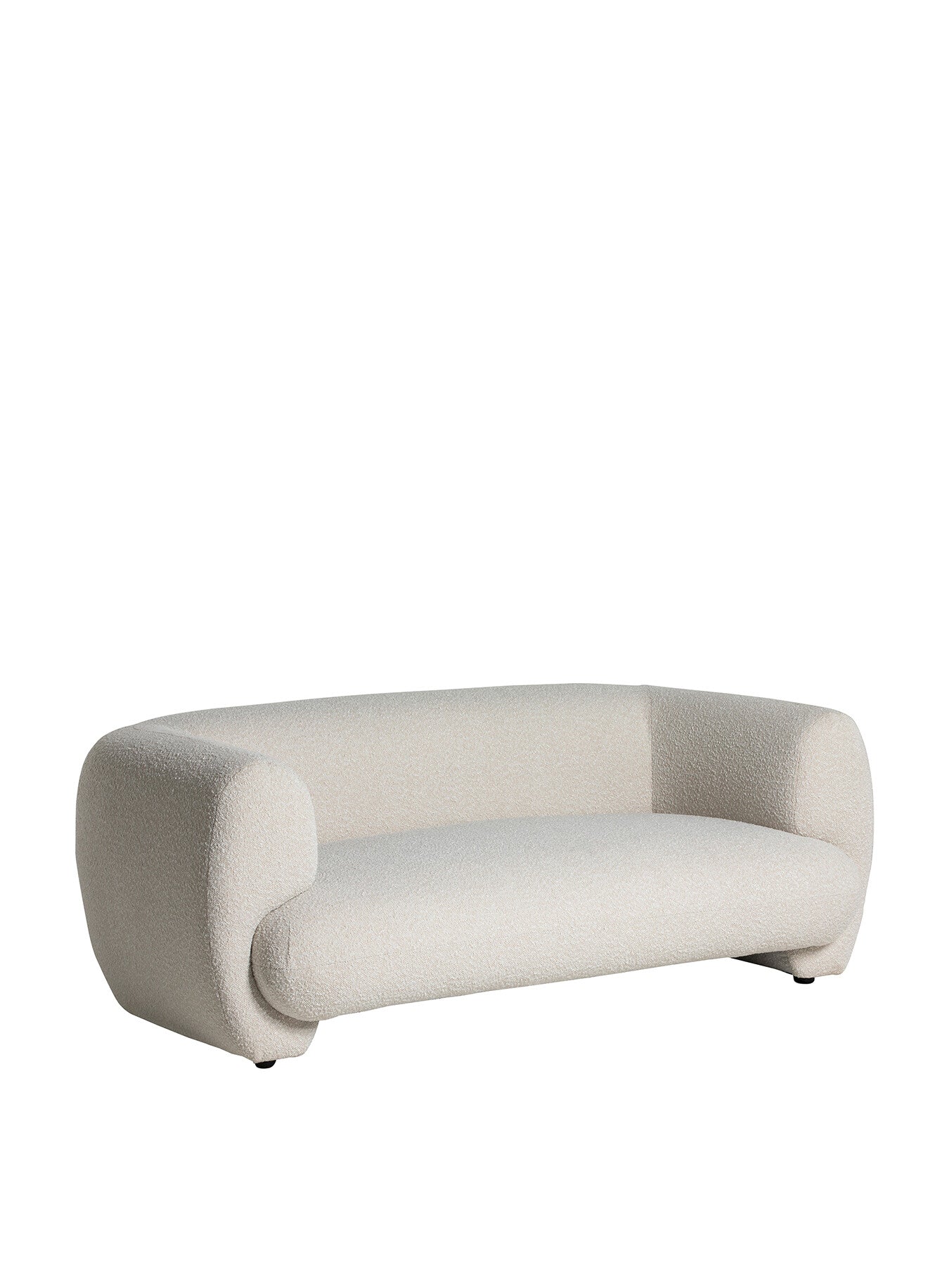 Edmonia Cream Boucle 2 Seater Loveseat