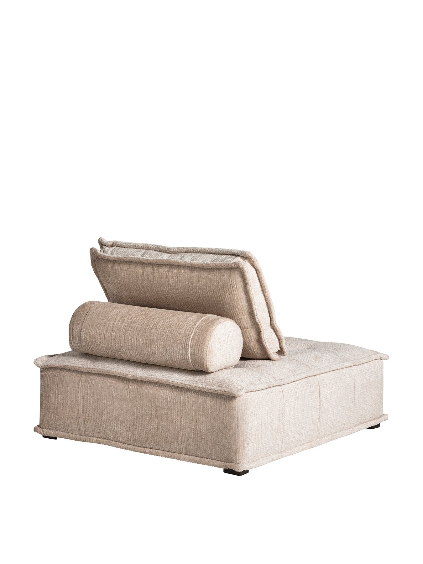 Edwin Cream Fabric Armchair