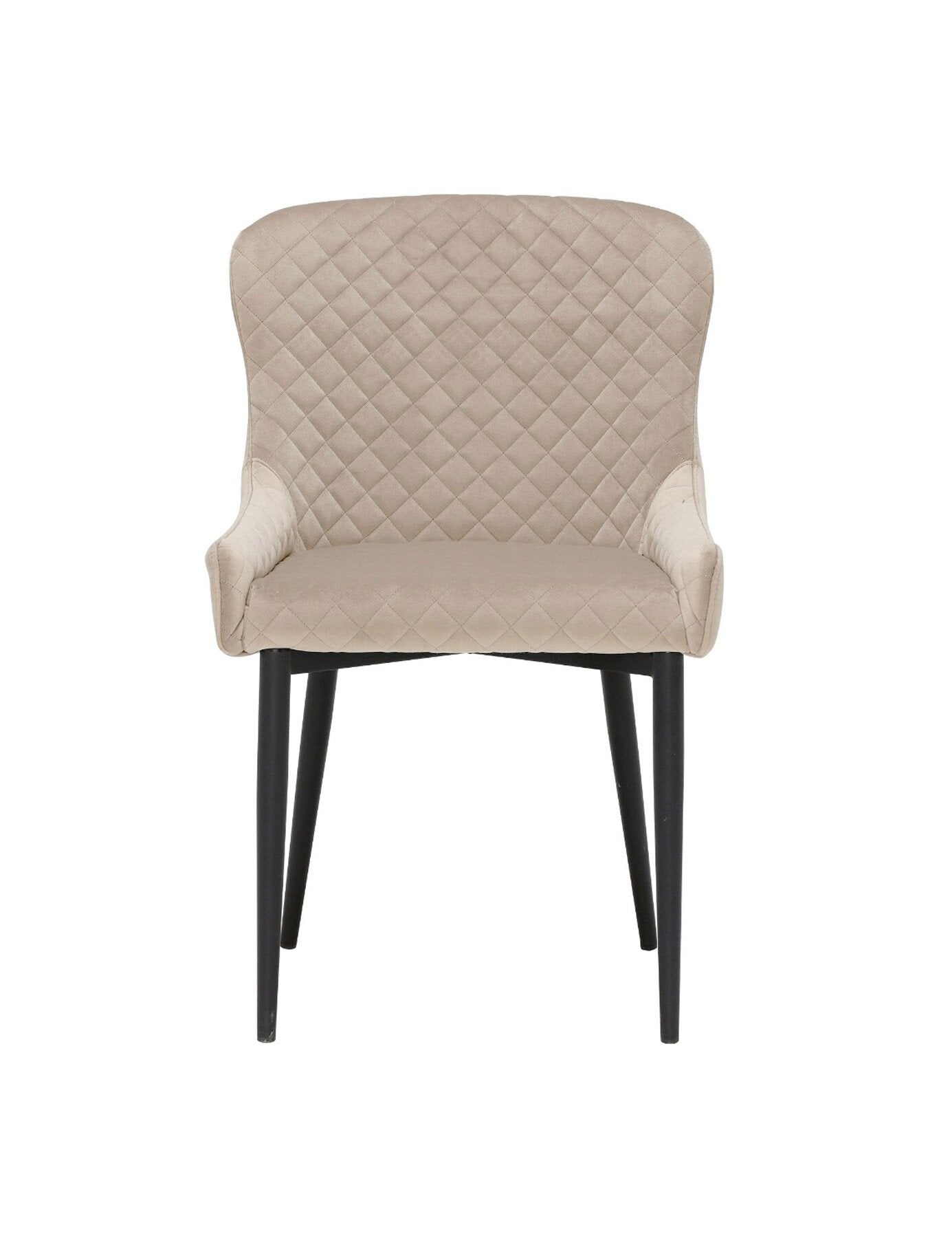 Rivington Velvet Quilted Dining Chair