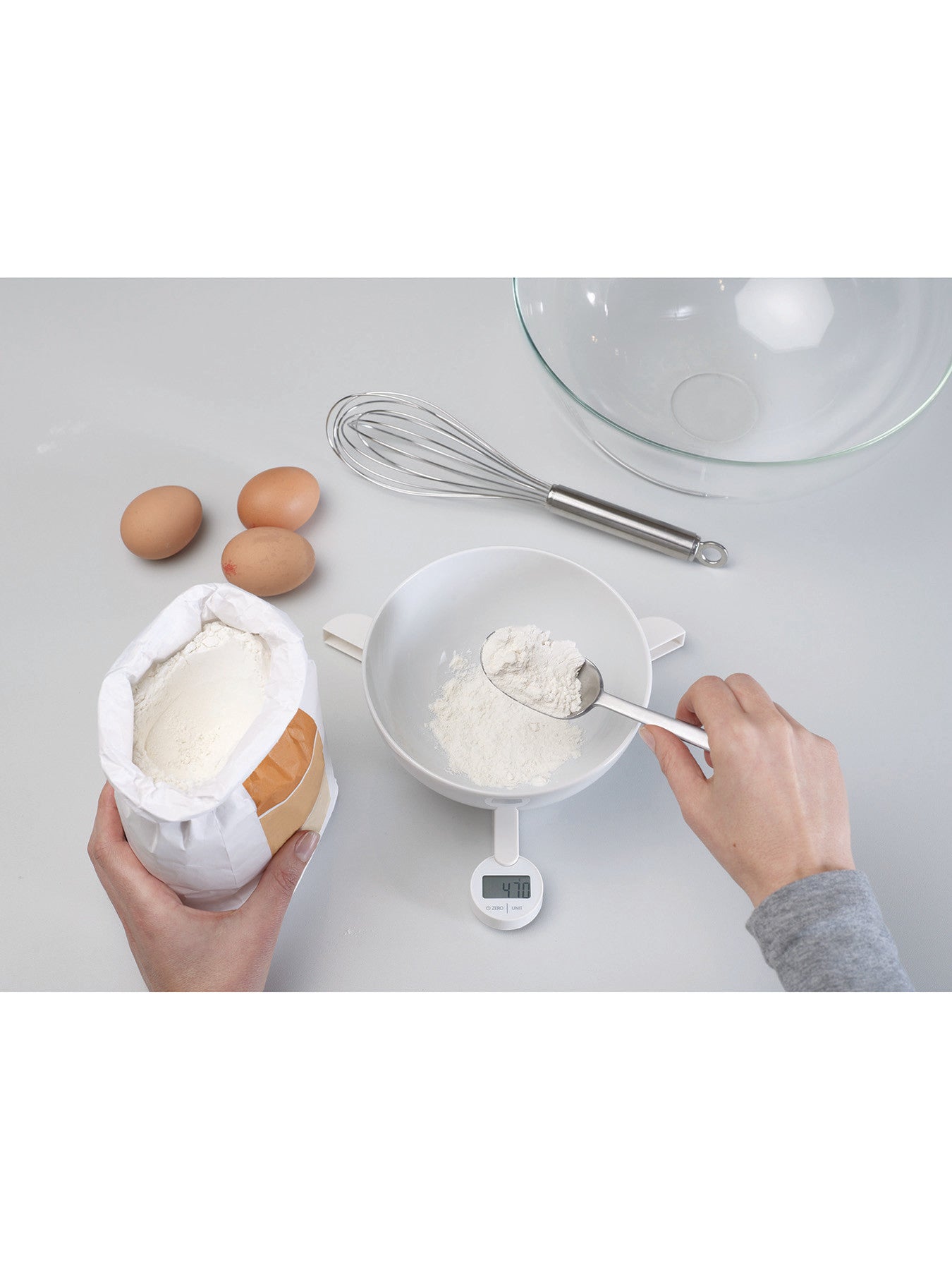 TriScale Digital Kitchen Scale