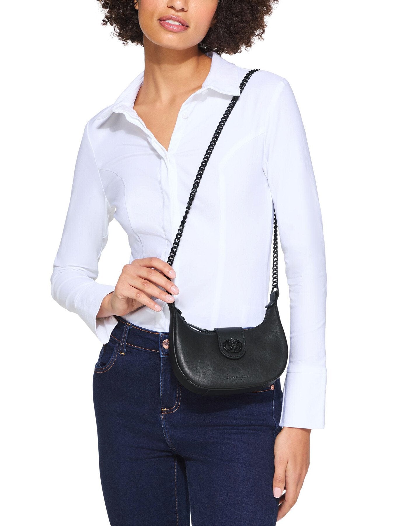 CHELSEA SMALL HOBO CROSS BODY DRENCH
