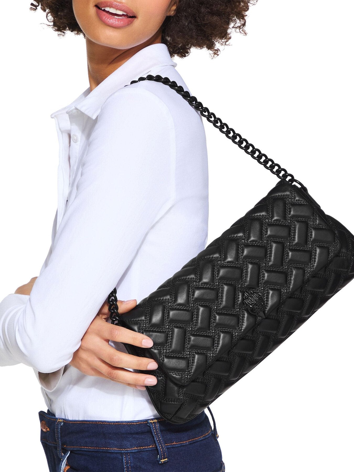 LEATHER LONG KENSINGTON DRENCH