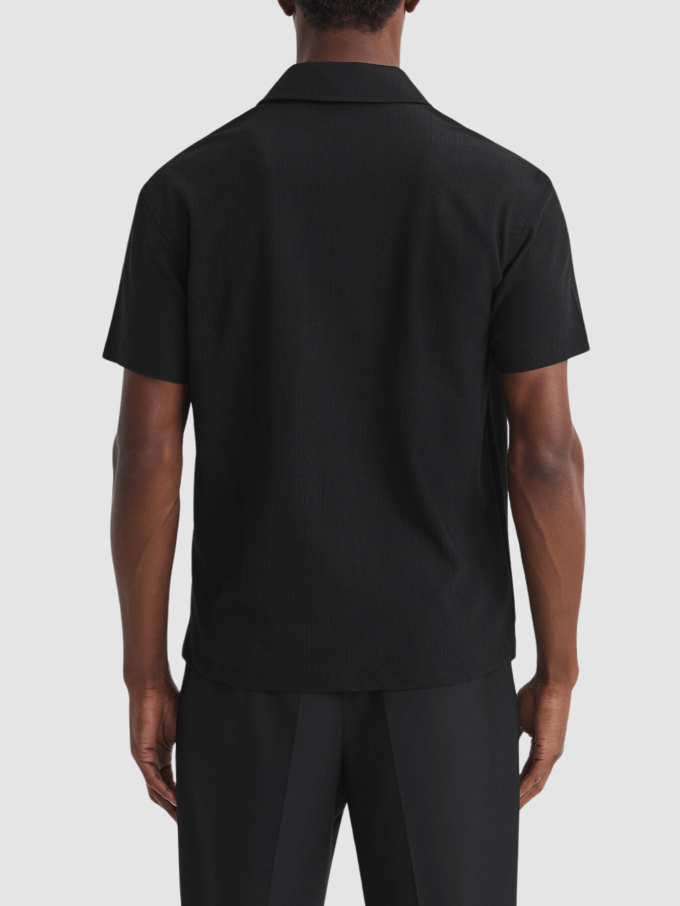 Hunt Textured Cuban Collar Shirt