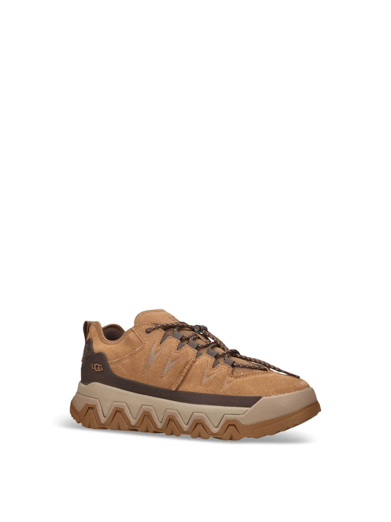 Captrail Suede Low Top Trainers Tan