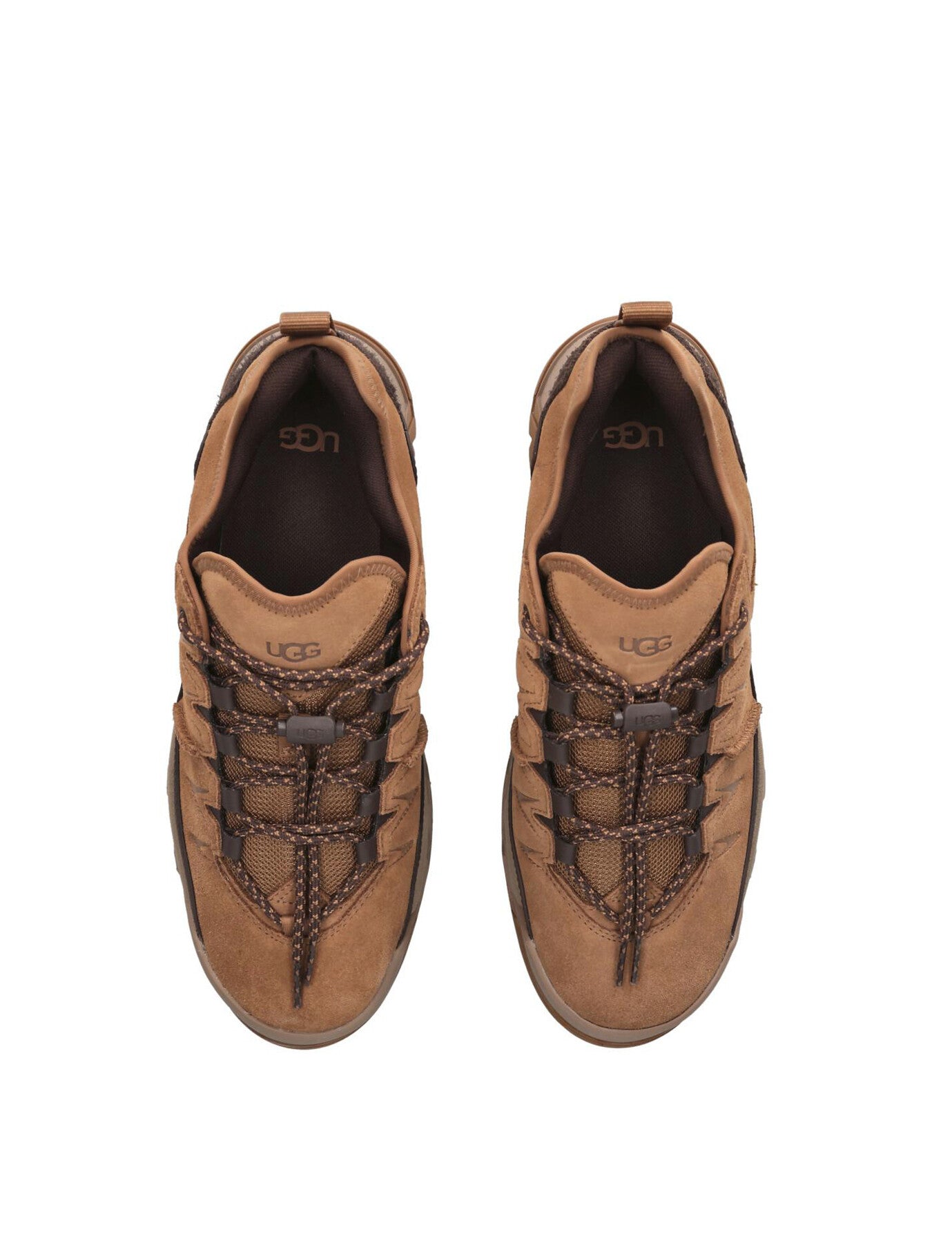 Captrail Suede Low Top Trainers Tan