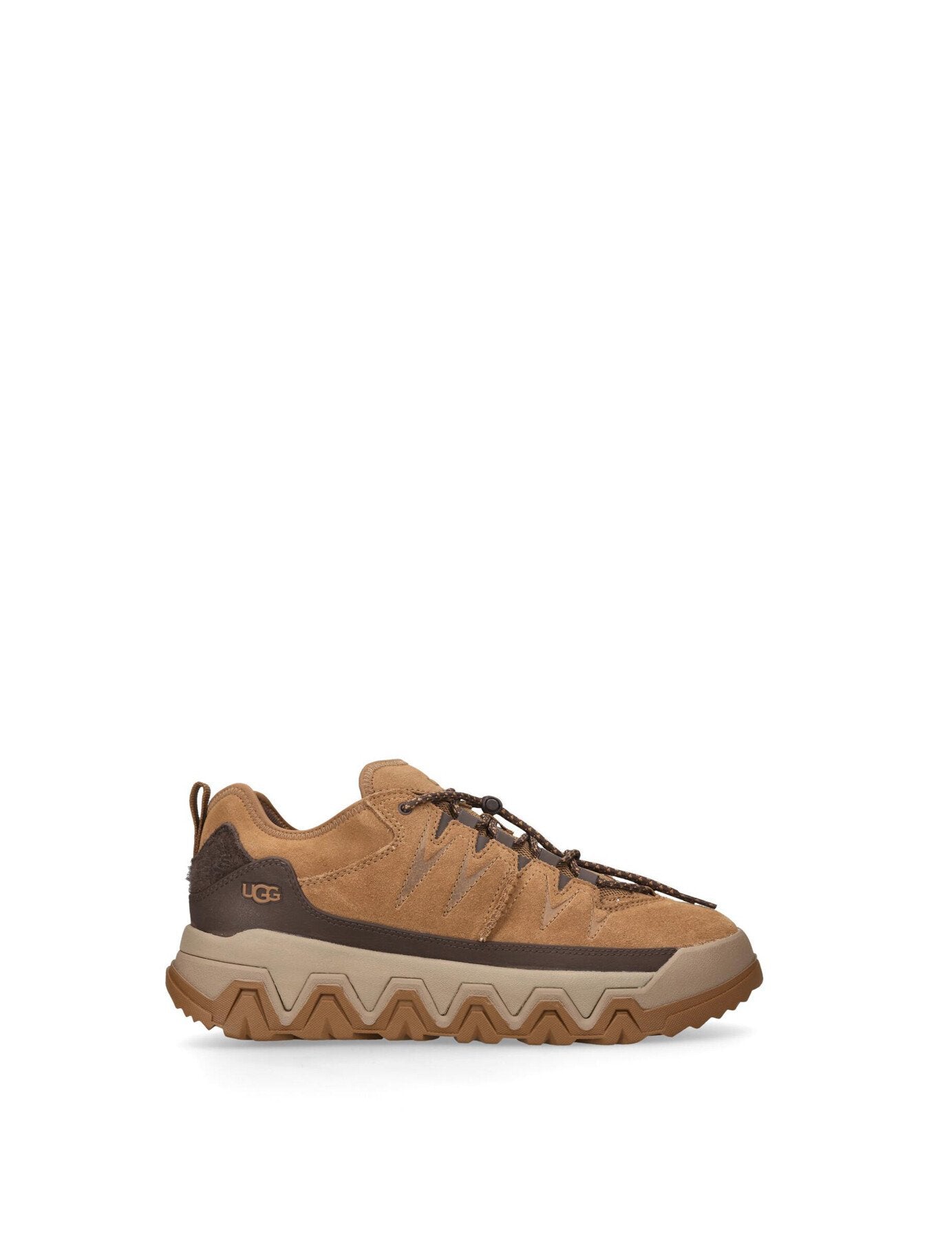 Captrail Suede Low Top Trainers Tan