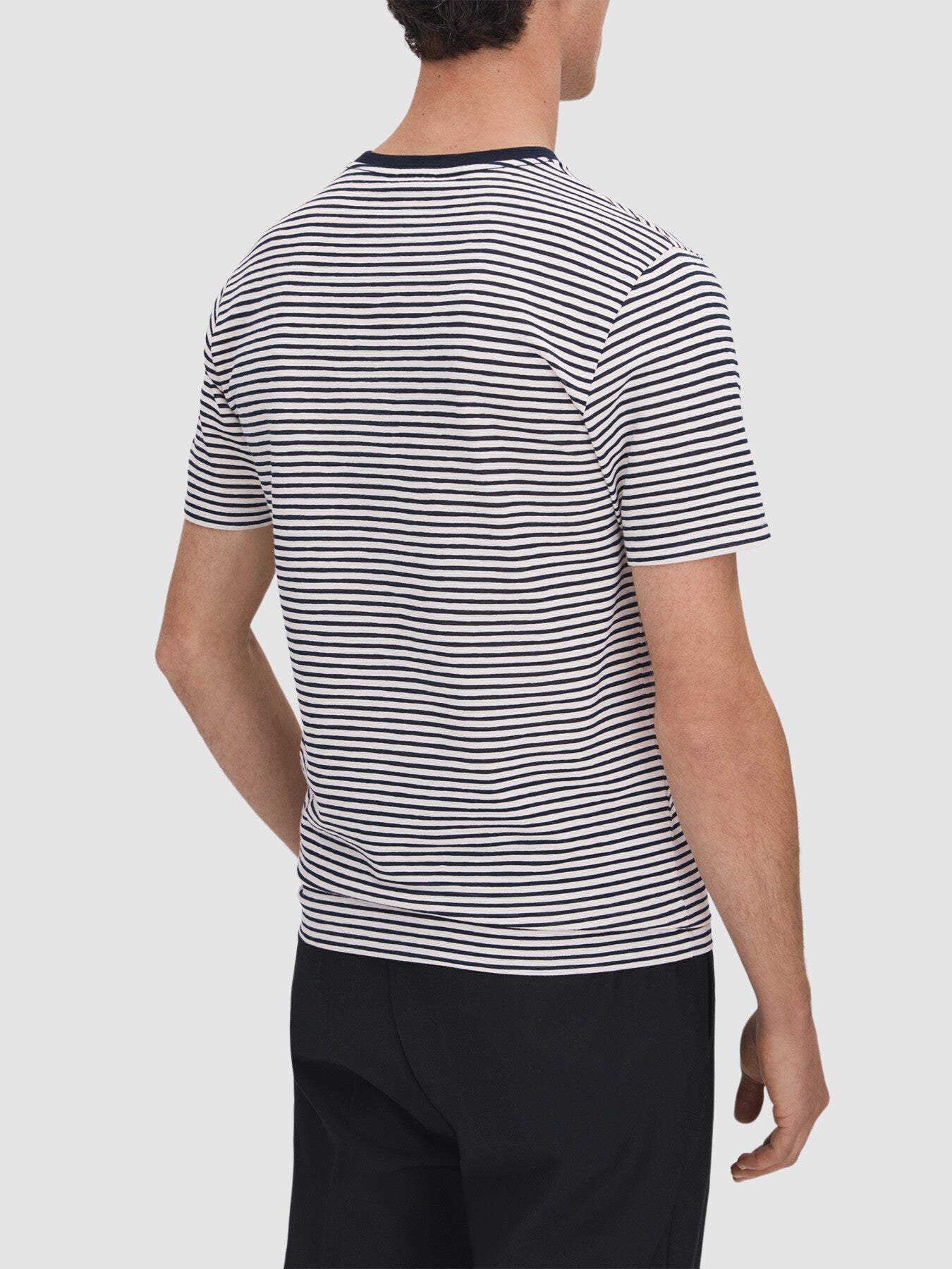 Keats Striped Crew Neck T-Shirt