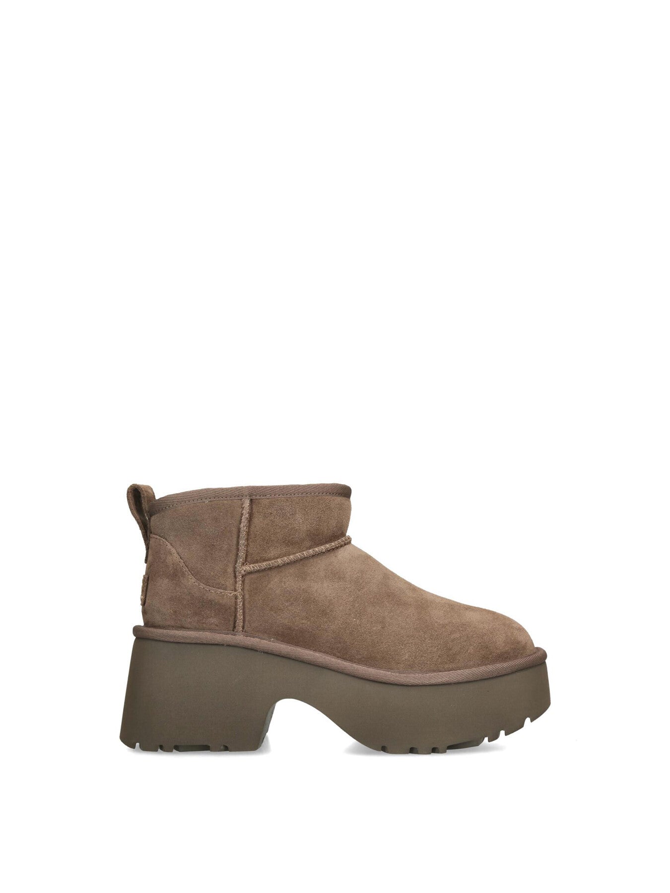 Classic Ultra Mini New Heights Suede Ankle Boots