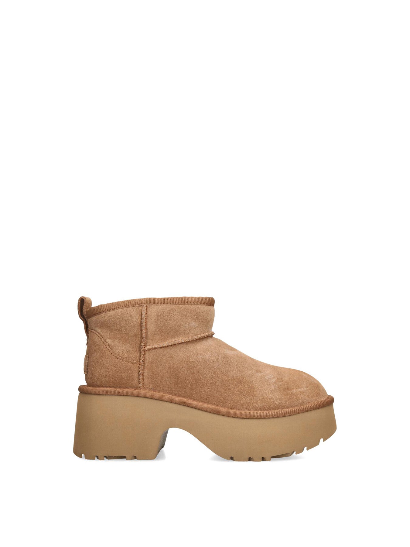 Classic Ultra Mini New Heights Suede Ankle Boots