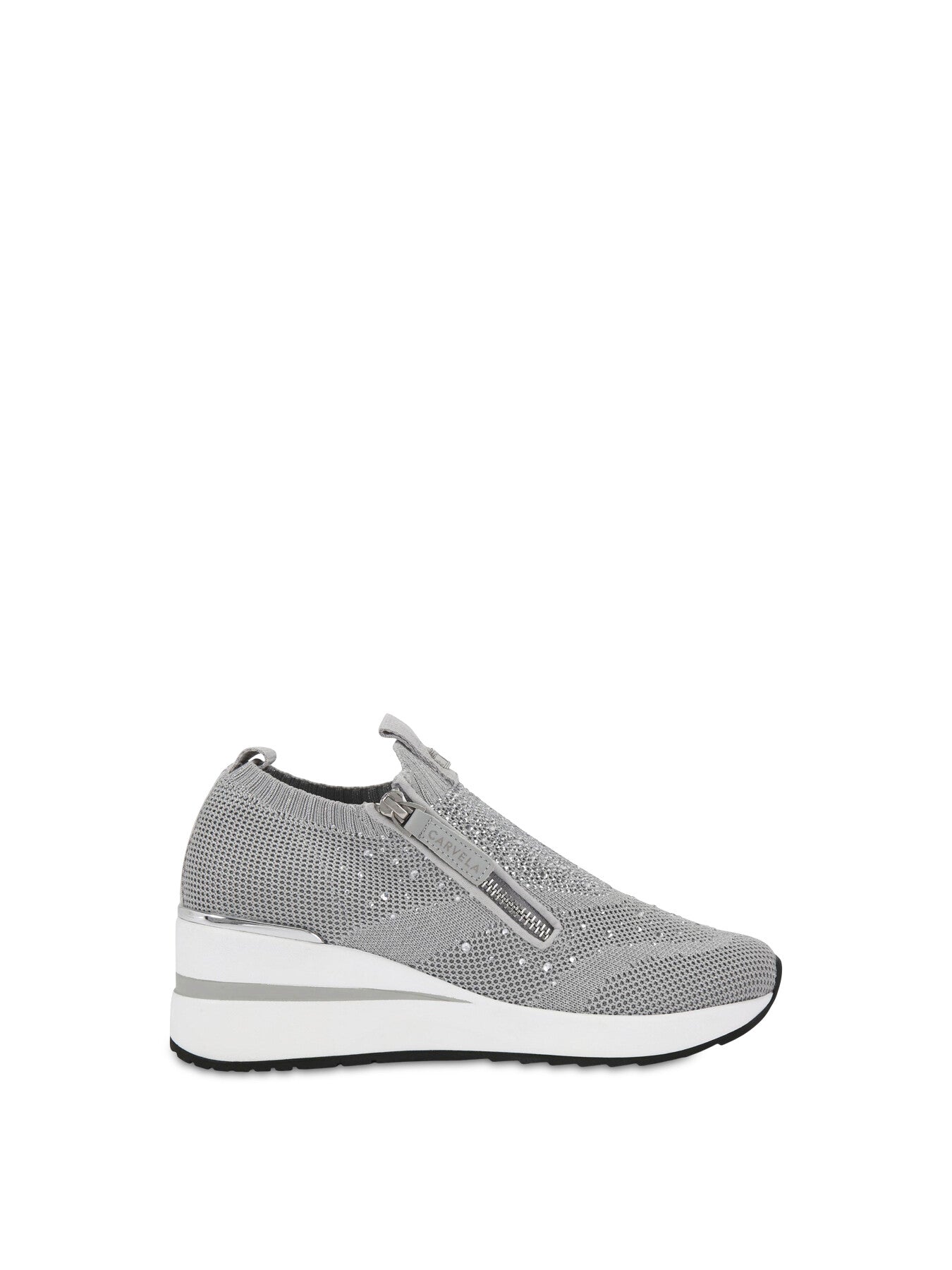 HIGH RISE ZIP KNIT
