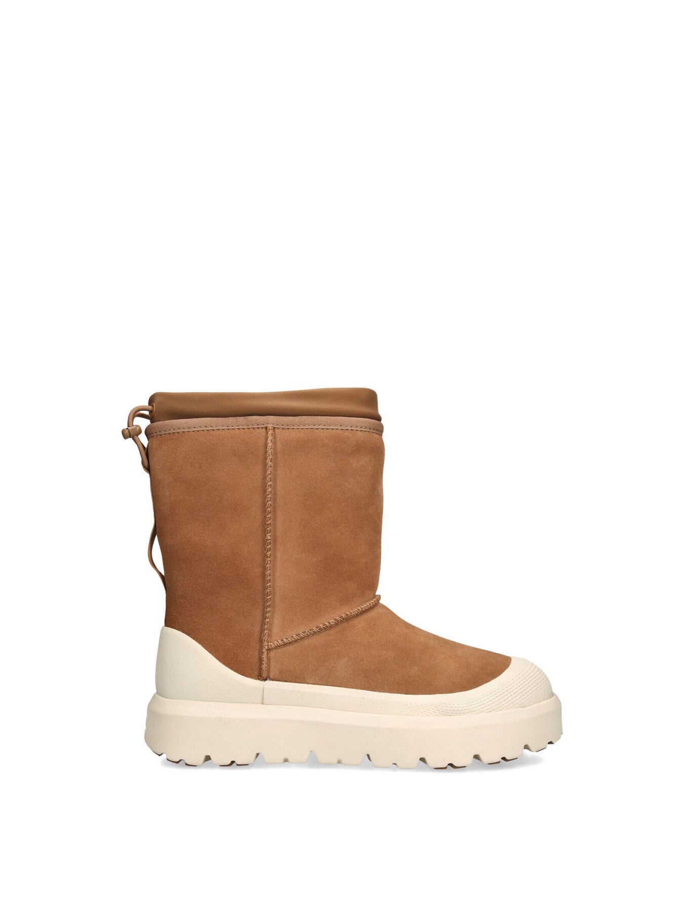 Weather Hybrid Short Suede Hiking Boots Tan