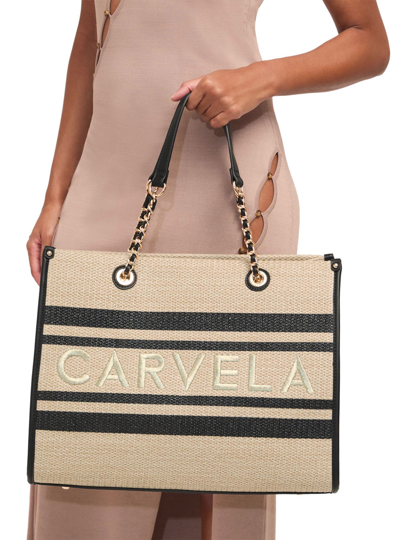 SORRENTO RAFFIA TOTE