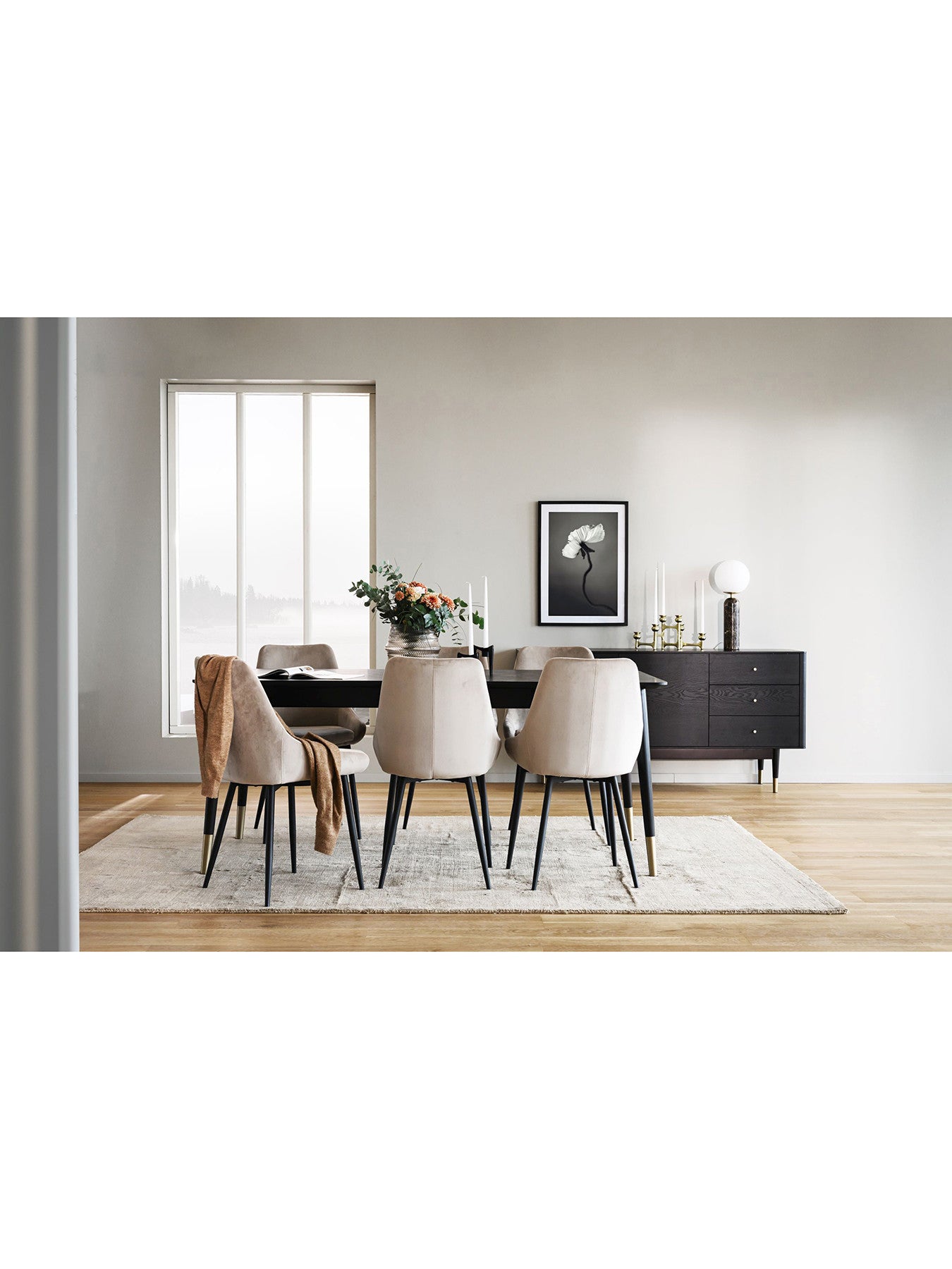 Crawford Velvet Dining Chair, Set of 2