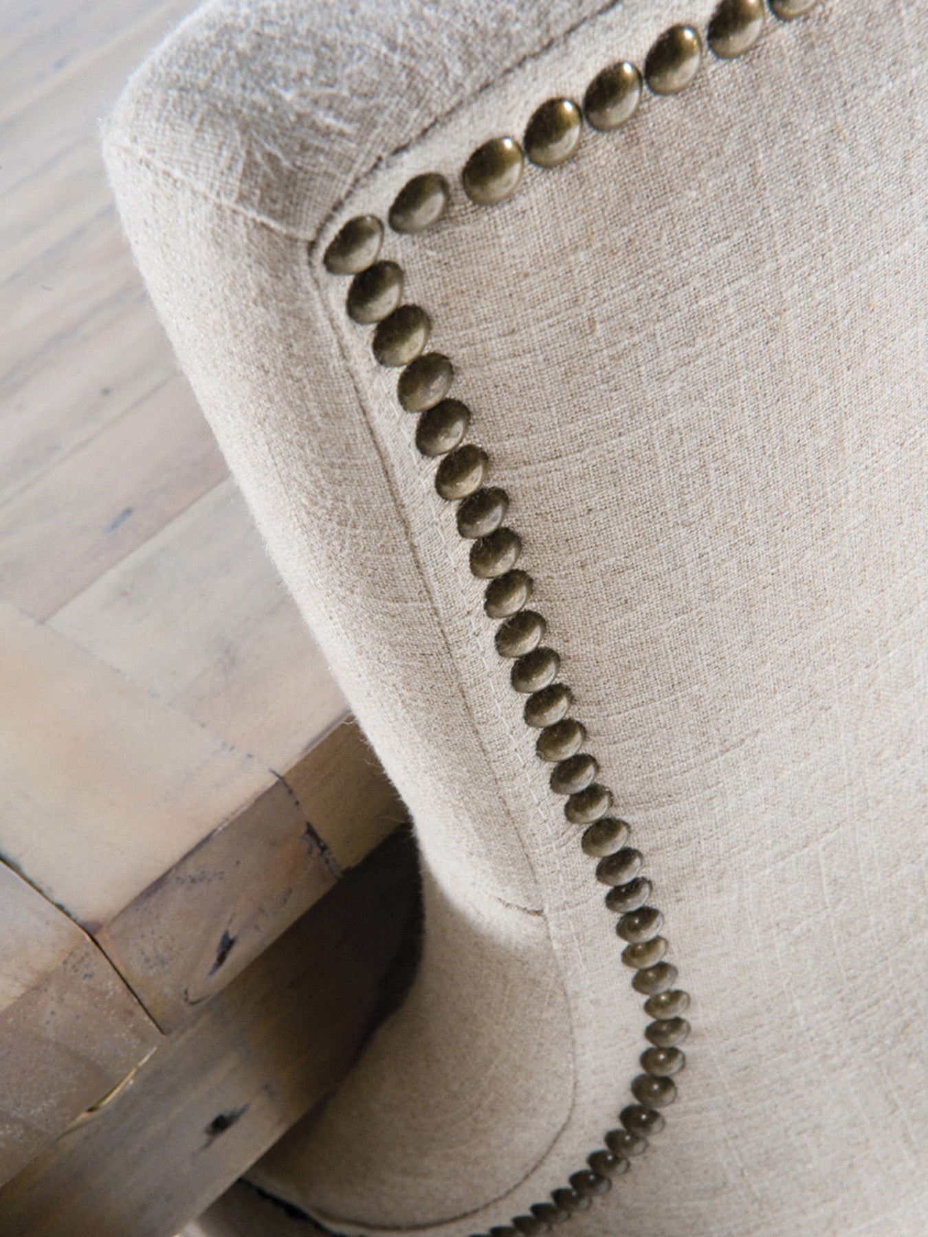 Forester Button Fabric Back Chair