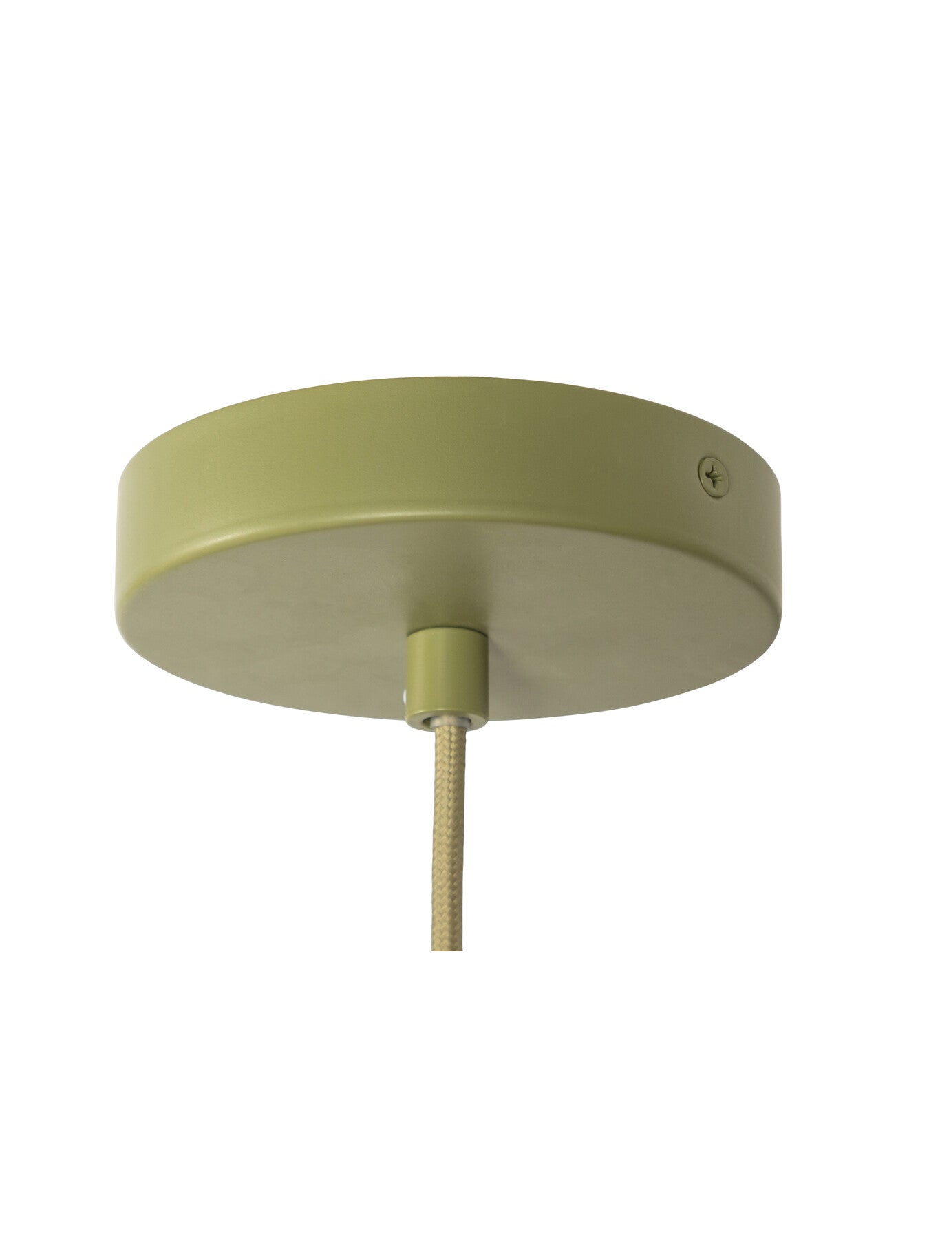 Raffia Pendant Natural/Green