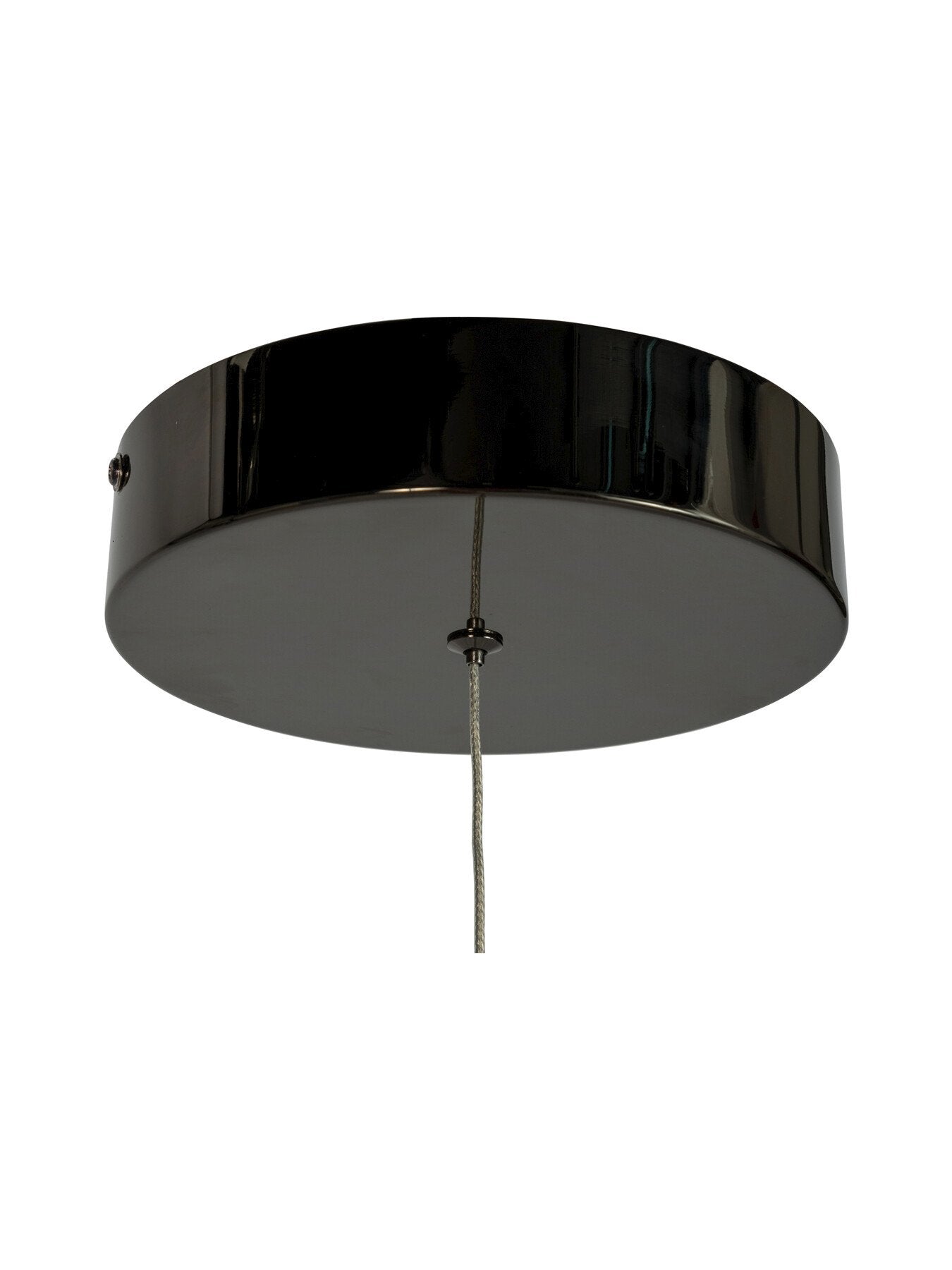 Squiggle LED Ceiling Pendant Black Chrome