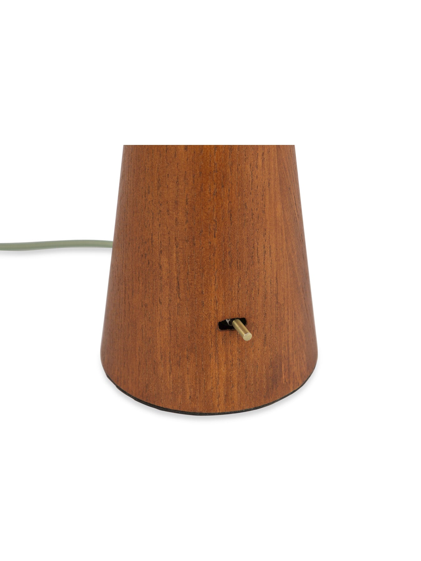 Woodland Table Lamp Sage Pleat/Wood