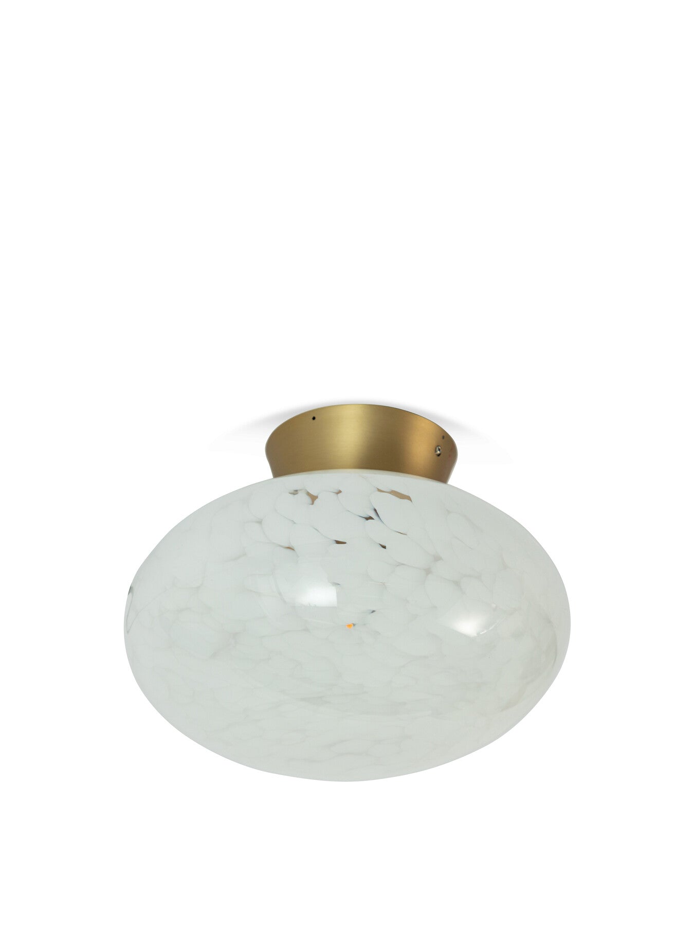 Speckled Wall Lamp IP44 White