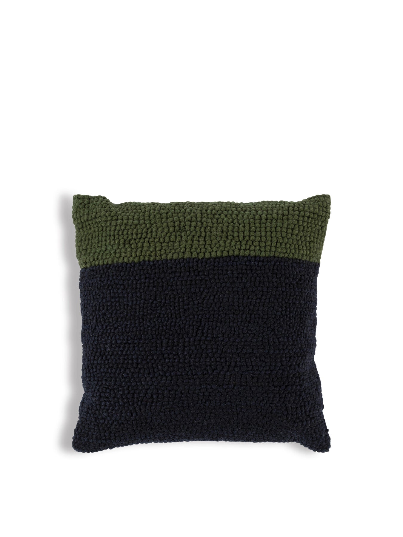 Heal's Loop cushion & Green 45x45