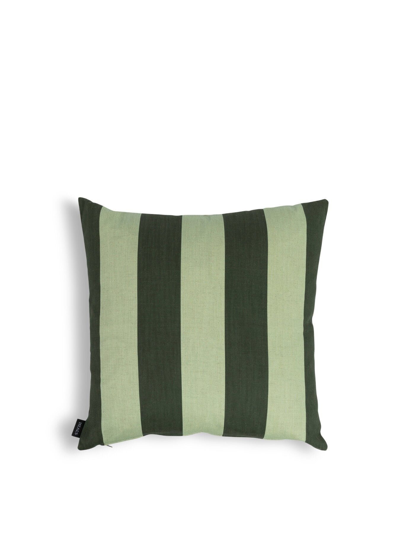 Cabana Stripe Green and Mint Cushion 43 x 43cm