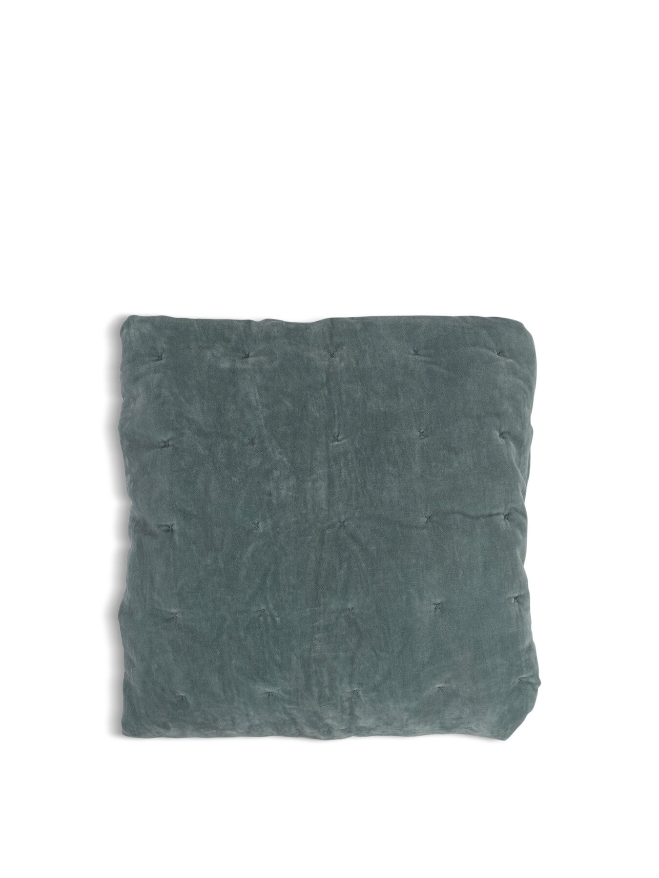 Two Tone Quilt Blue & Natural 140 x 200cm