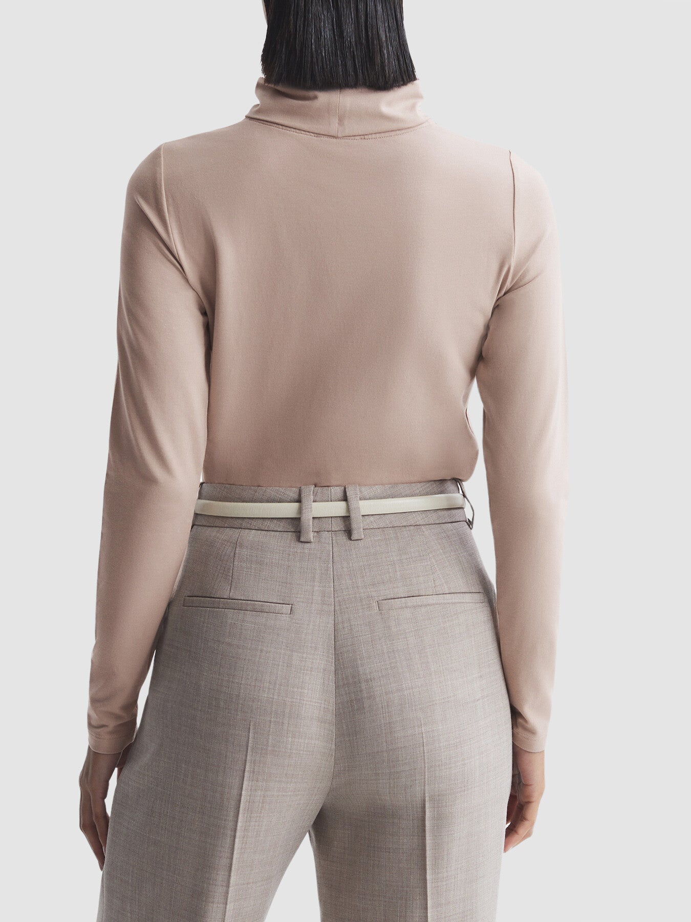 Piper Fitted Roll Neck T-Shirt