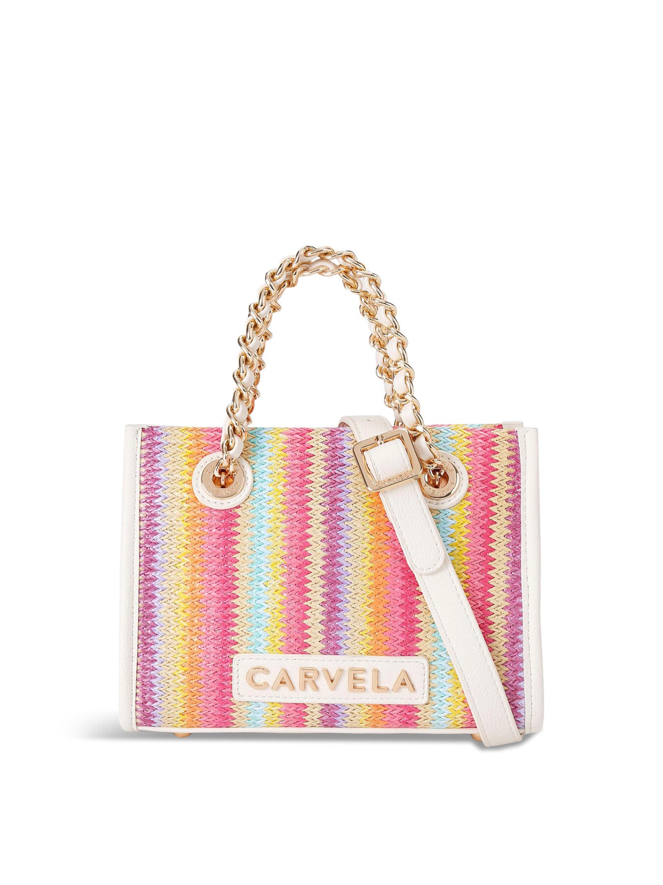 LEILA RAFFIA MINI TOTE