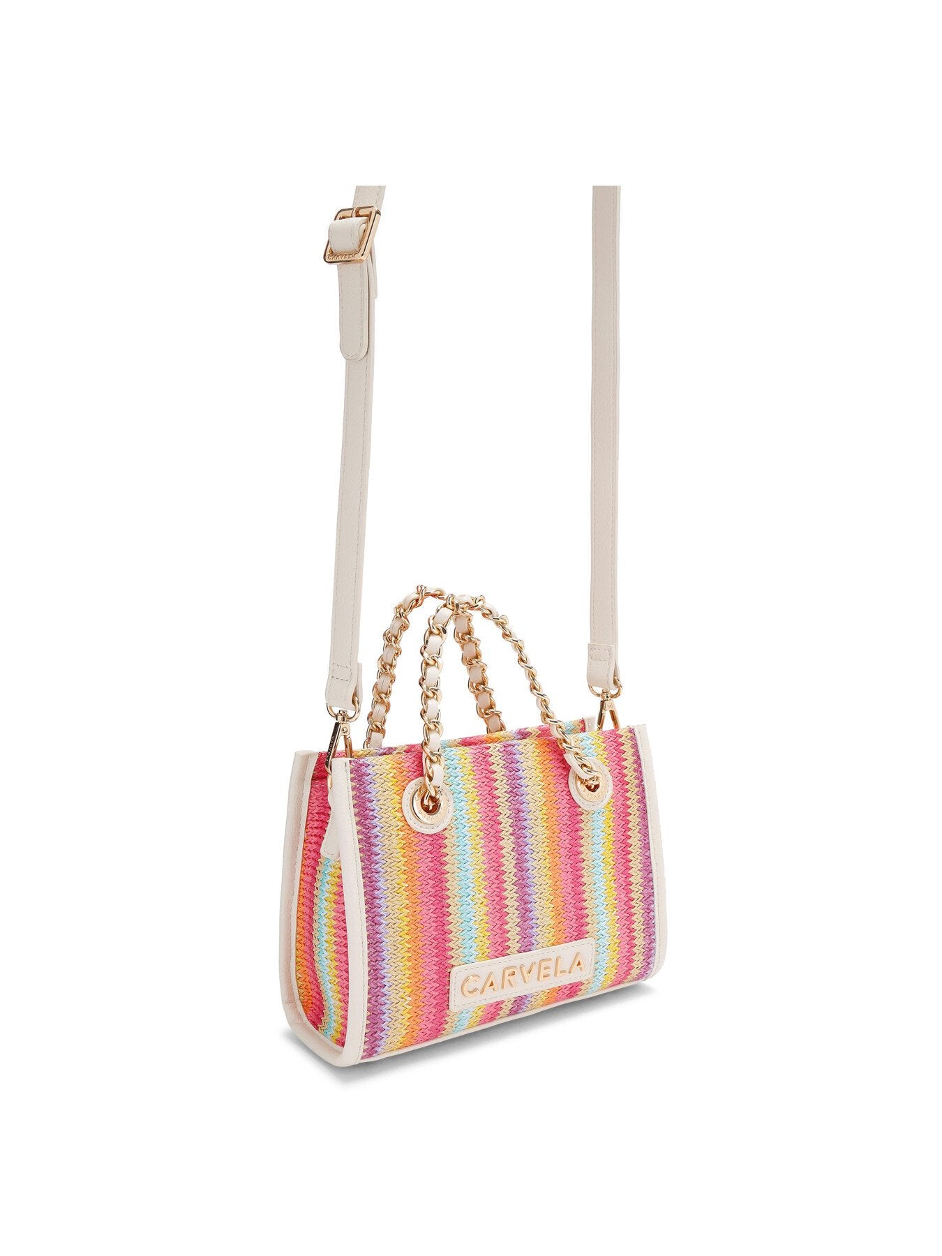 LEILA RAFFIA MINI TOTE
