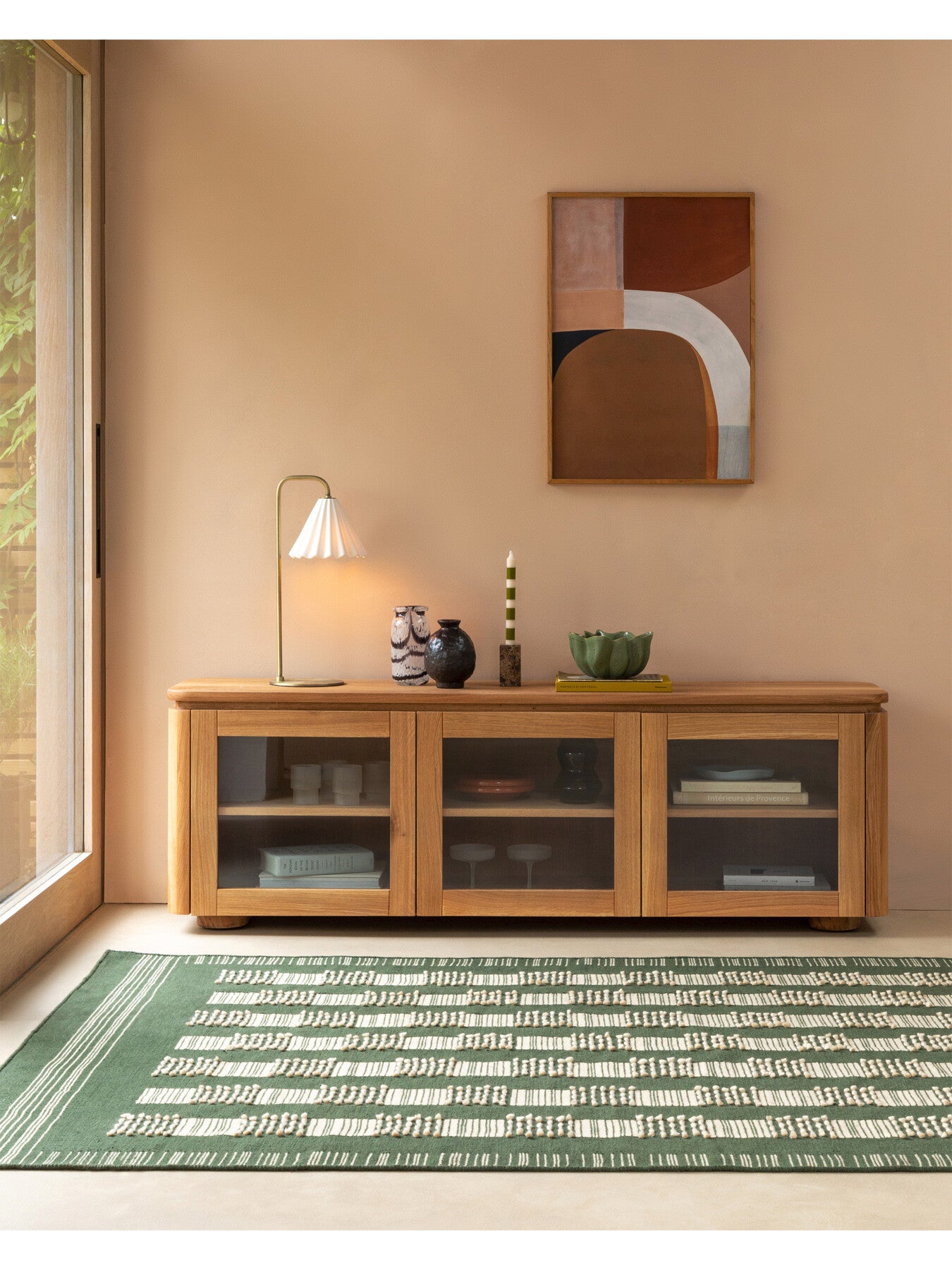 Penrose Low Sideboard Oak