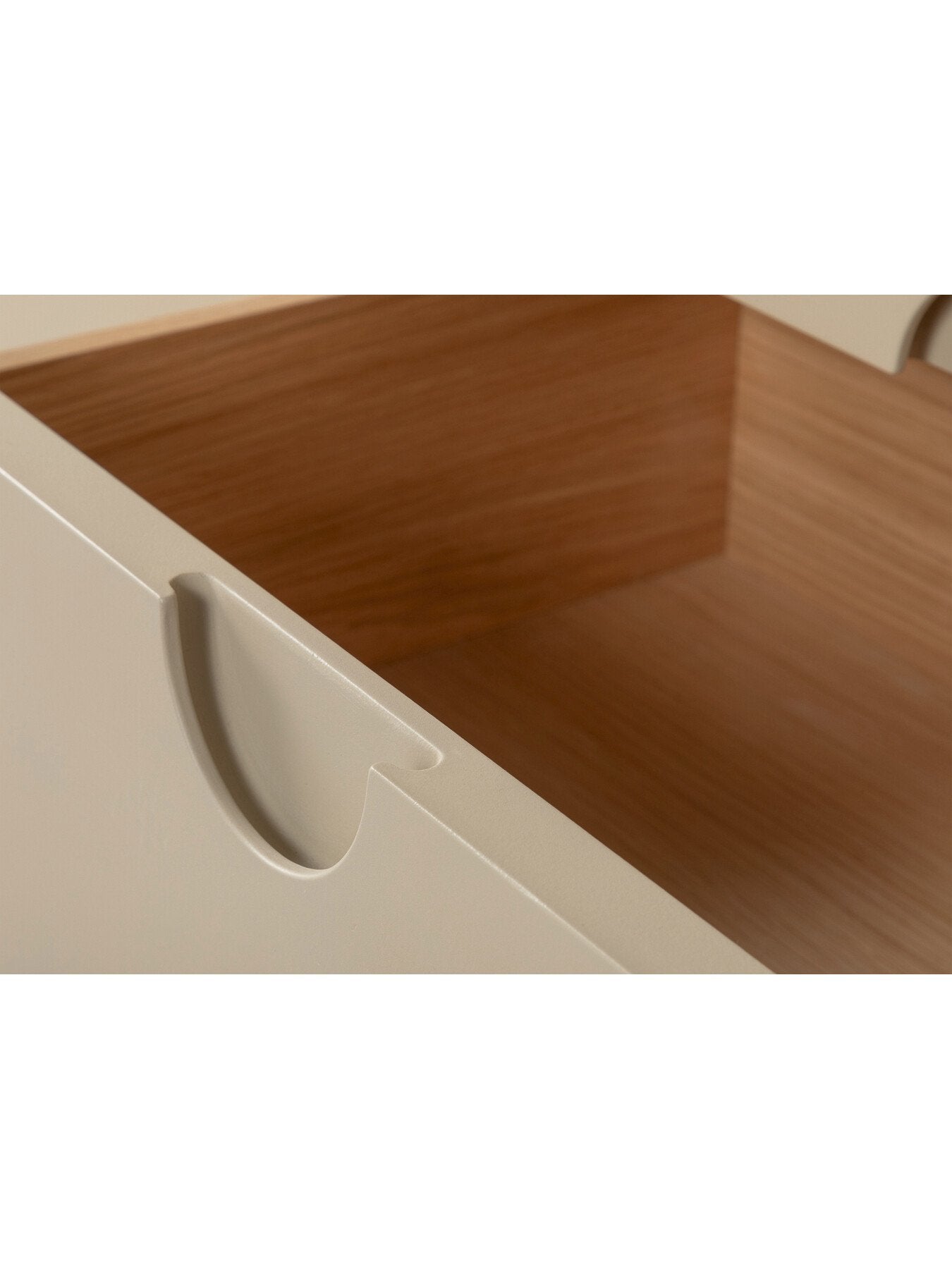Amira Wide Chest of Drawers Painted Oatmeal