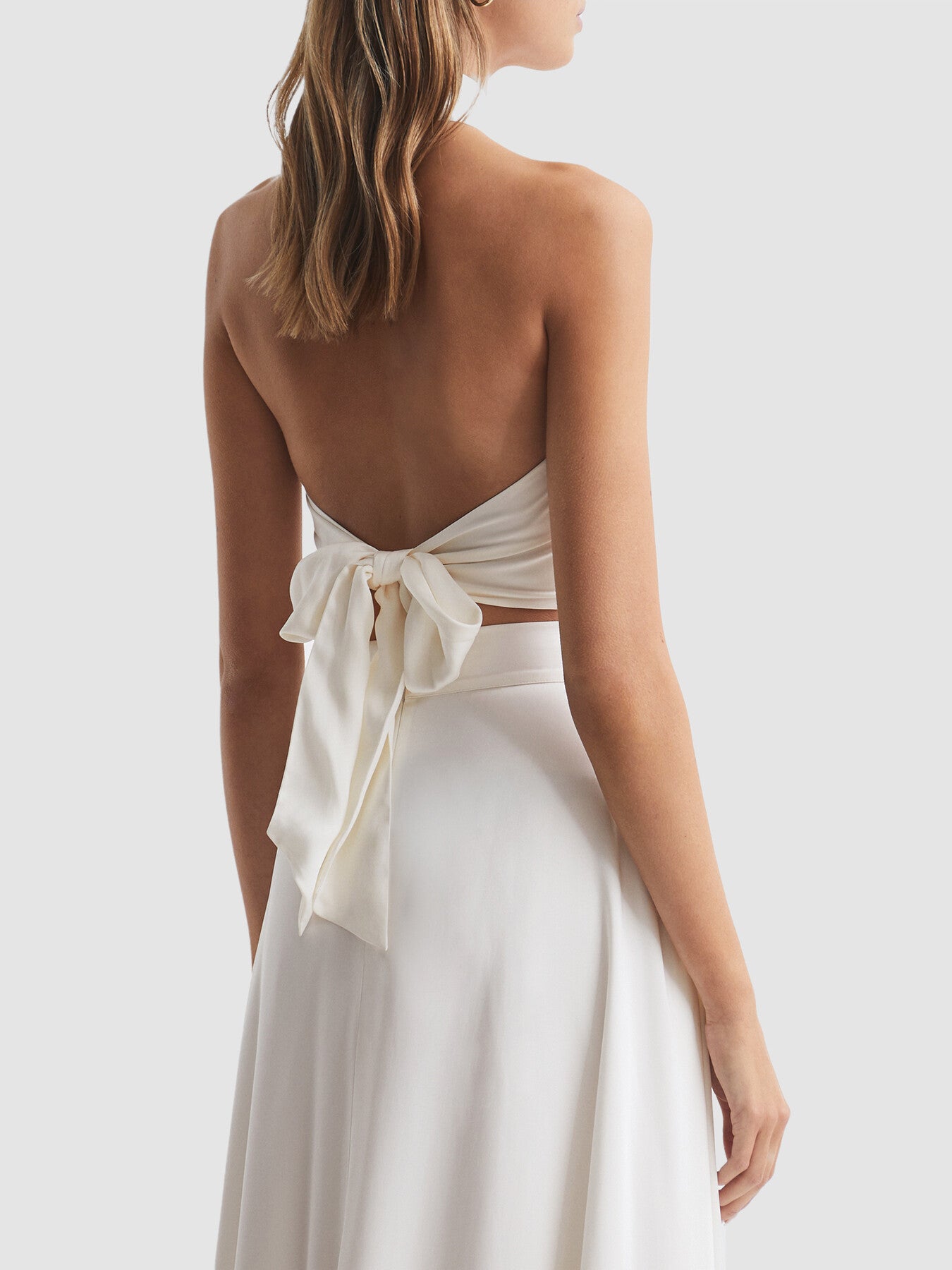 Ruby Cropped Halter Occasion Top