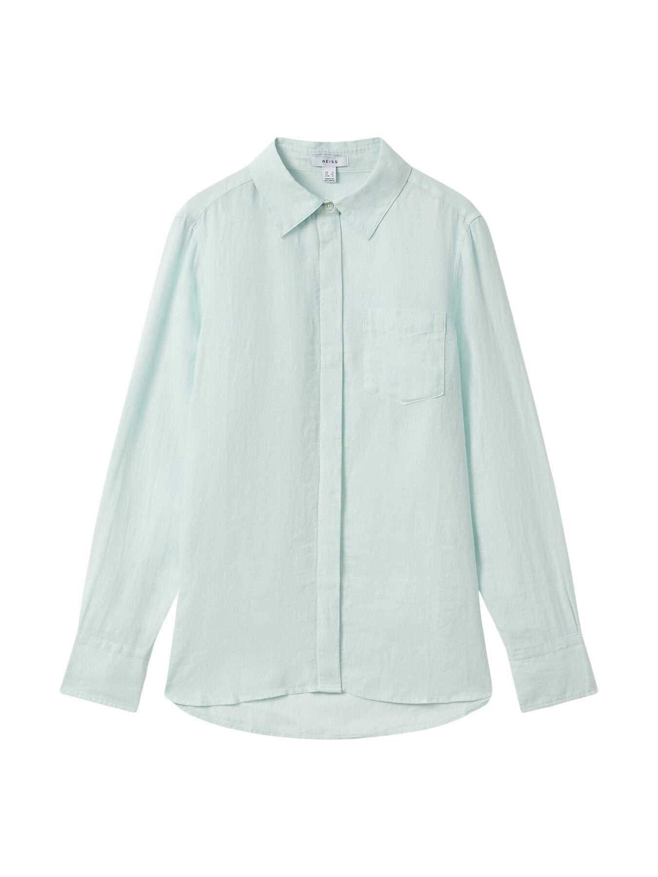 Belle Linen Button-Through Shirt