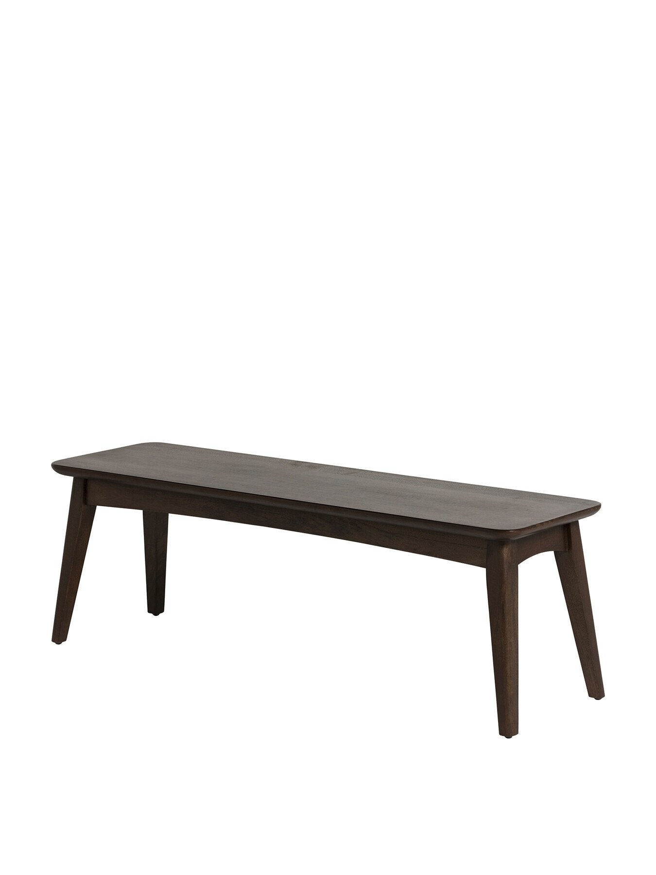 Atticus Dark Wood Dining Bench