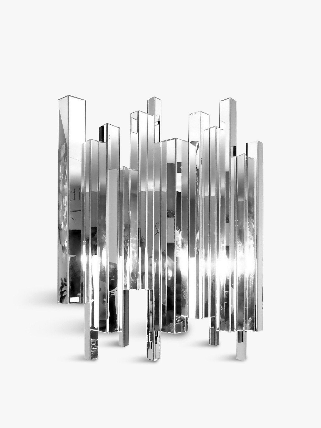 Crystalline Effect Mirror Embossed Edges
