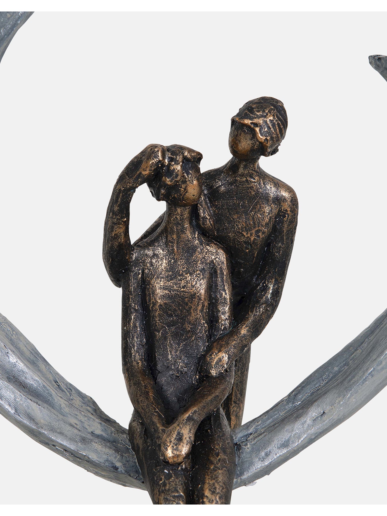 Love Sculpture In Circular Heart