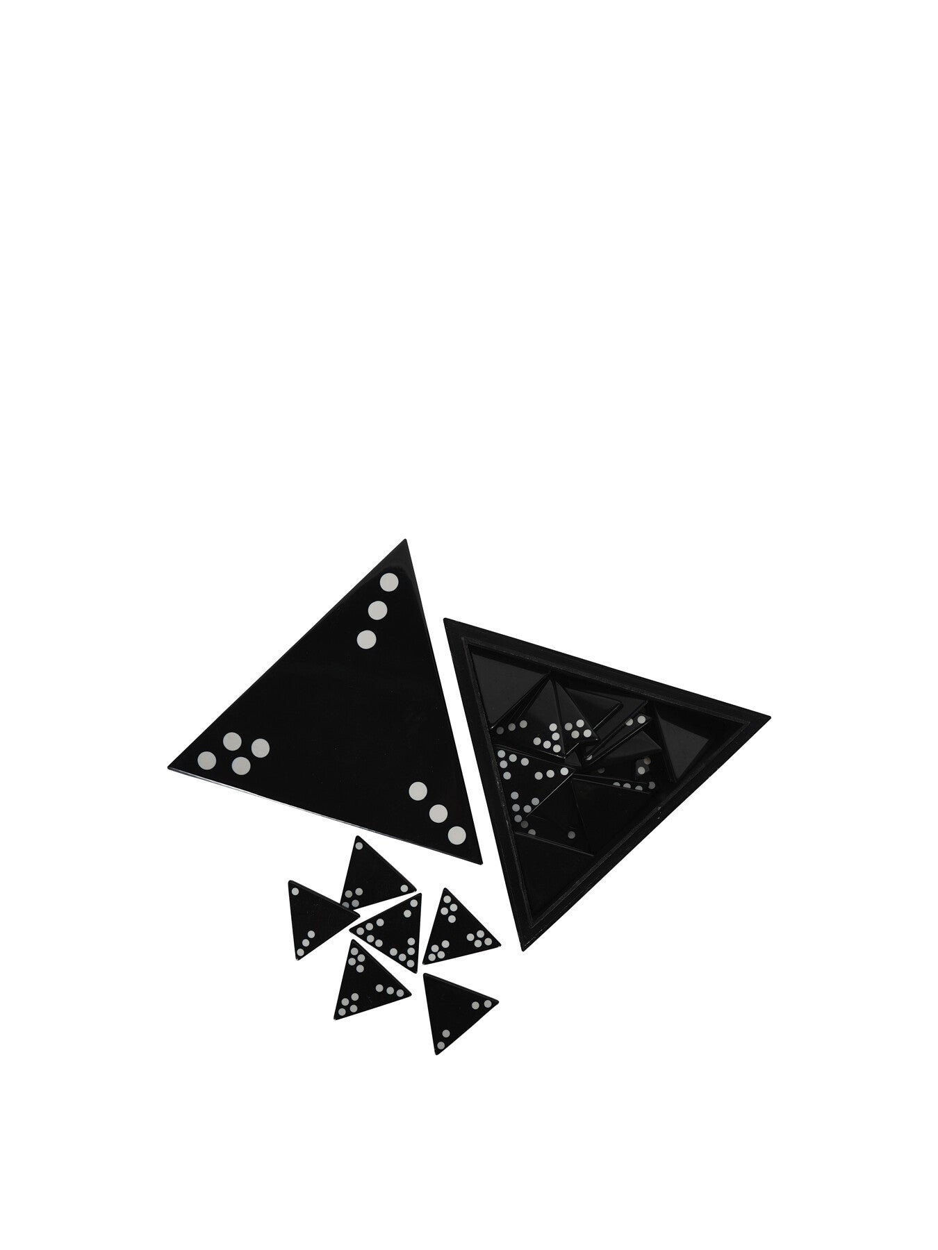 Triangular Dominoes Game in Resin