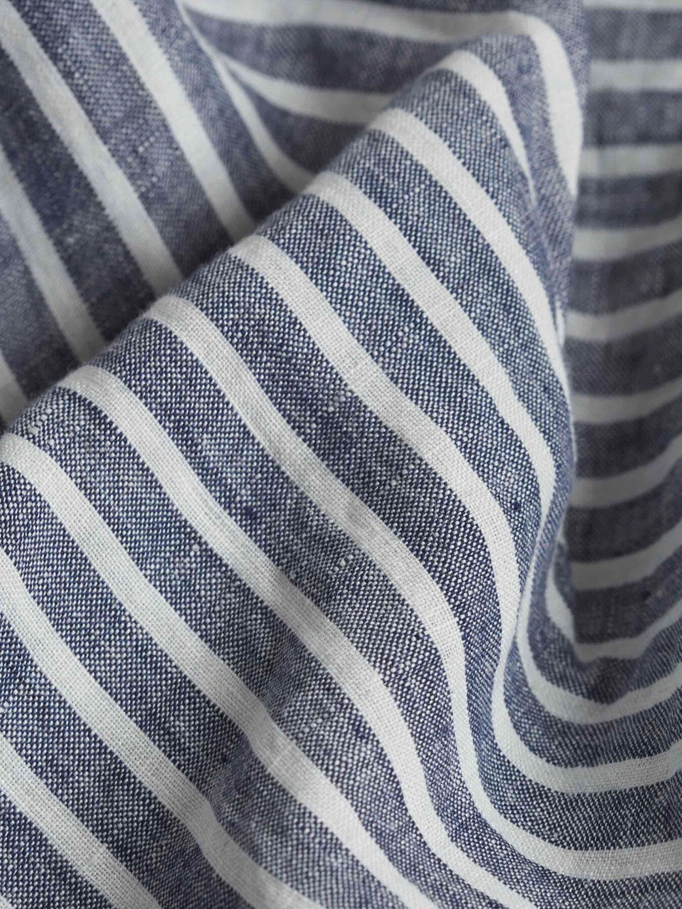 Stripe Linen Flat Sheet