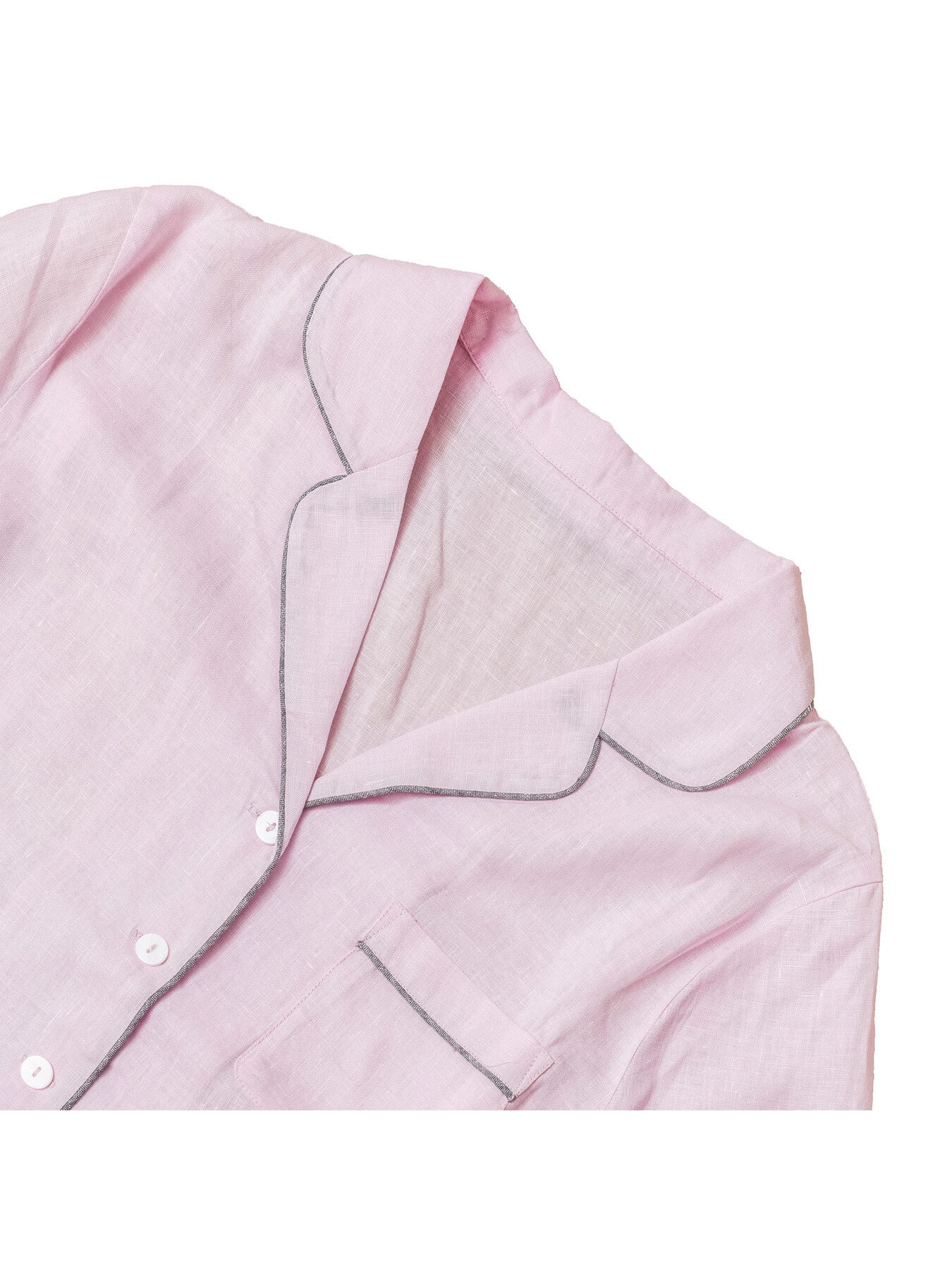 Plain Linen Women's Night Shirt