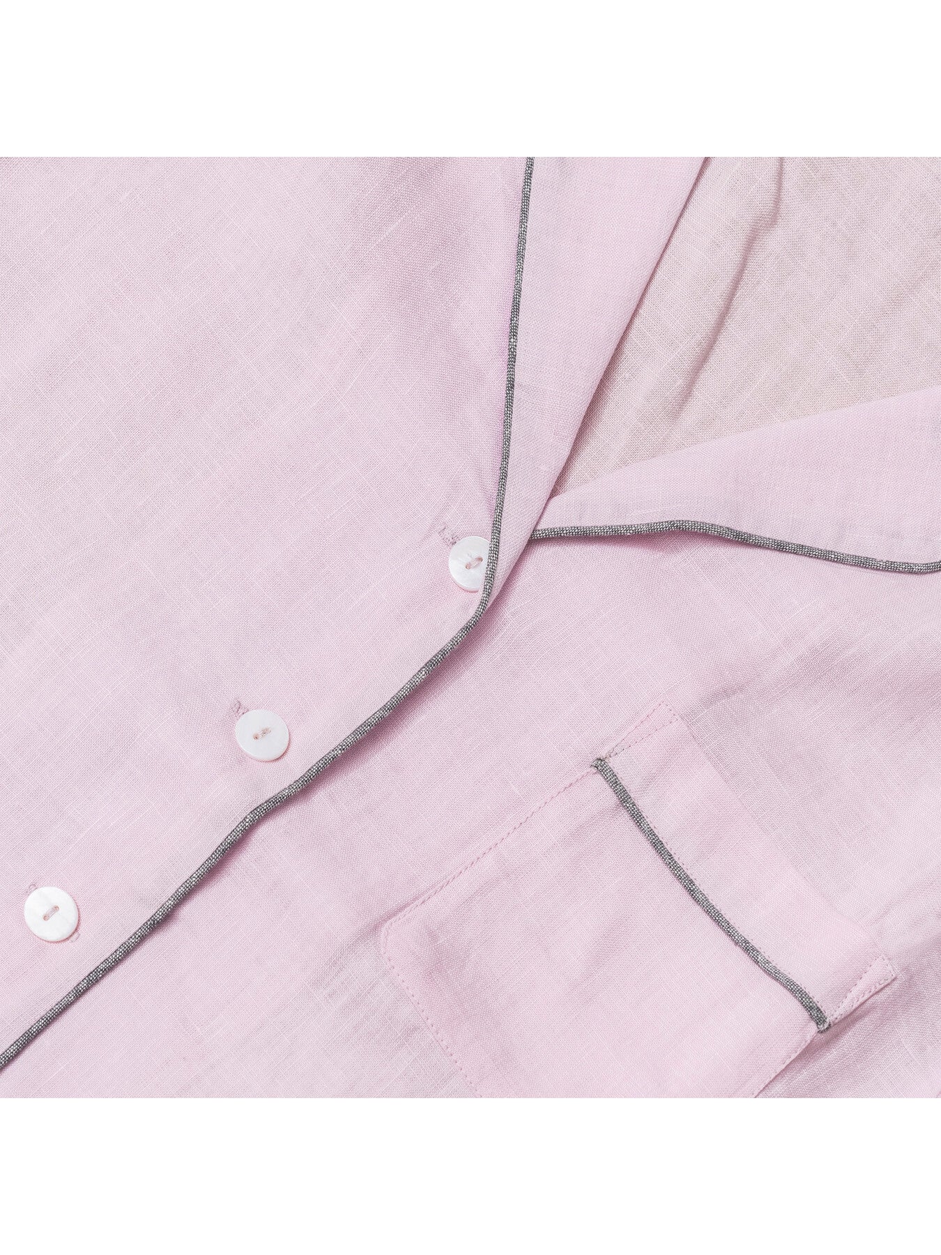 Plain Linen Women's Night Shirt