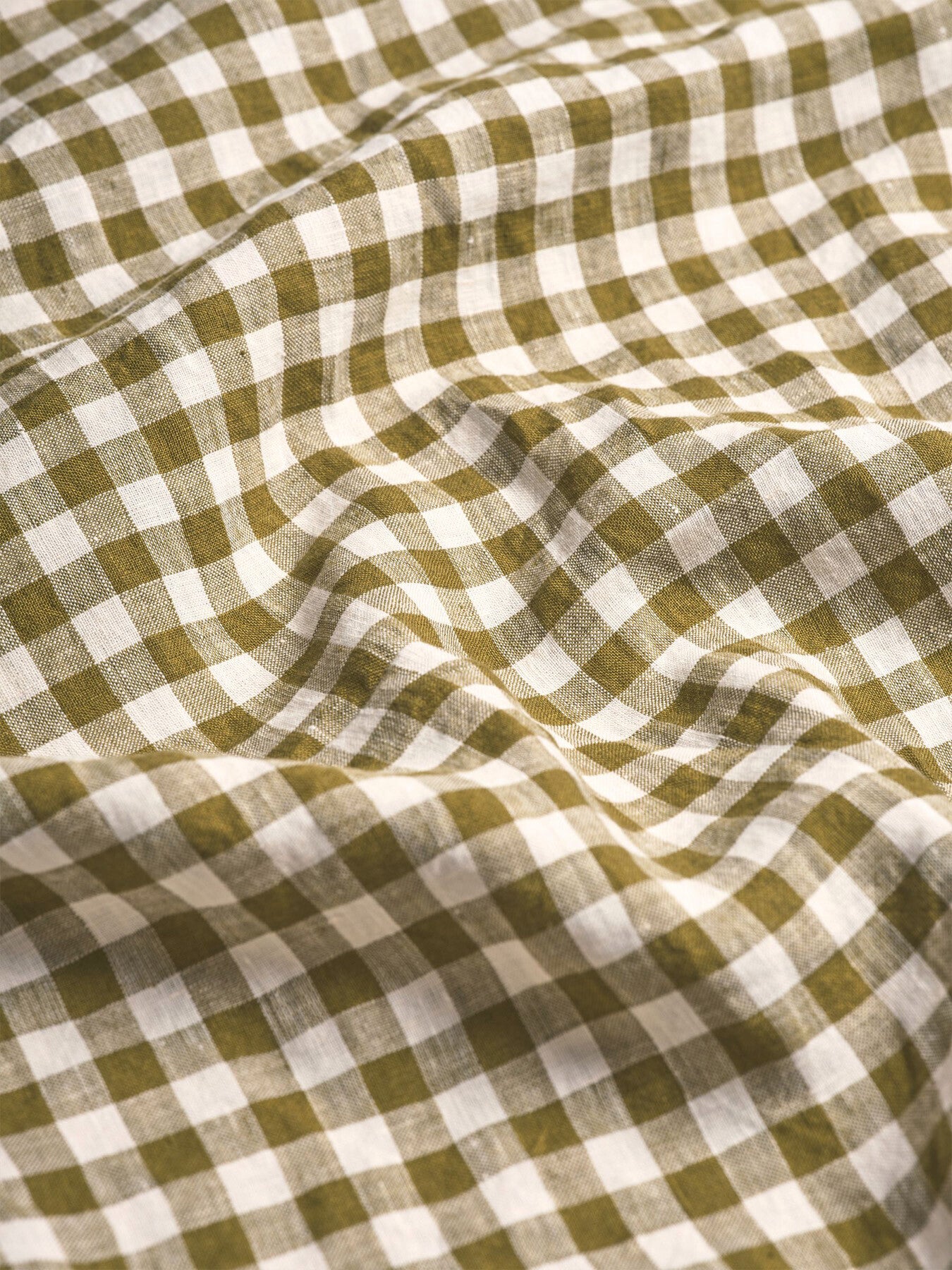 Gingham Linen Pillowcases (pair)