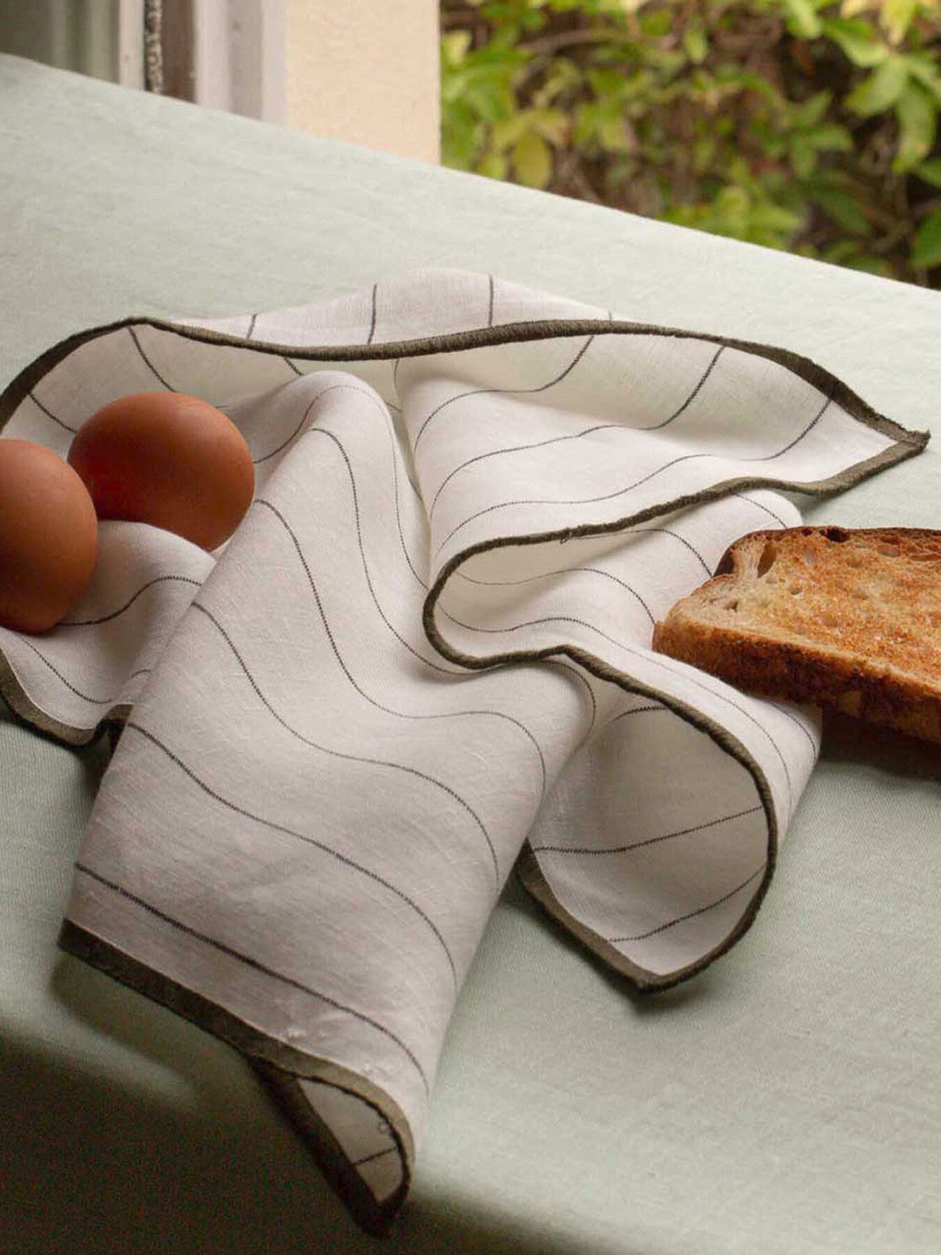 Plain Linen Tablecloth