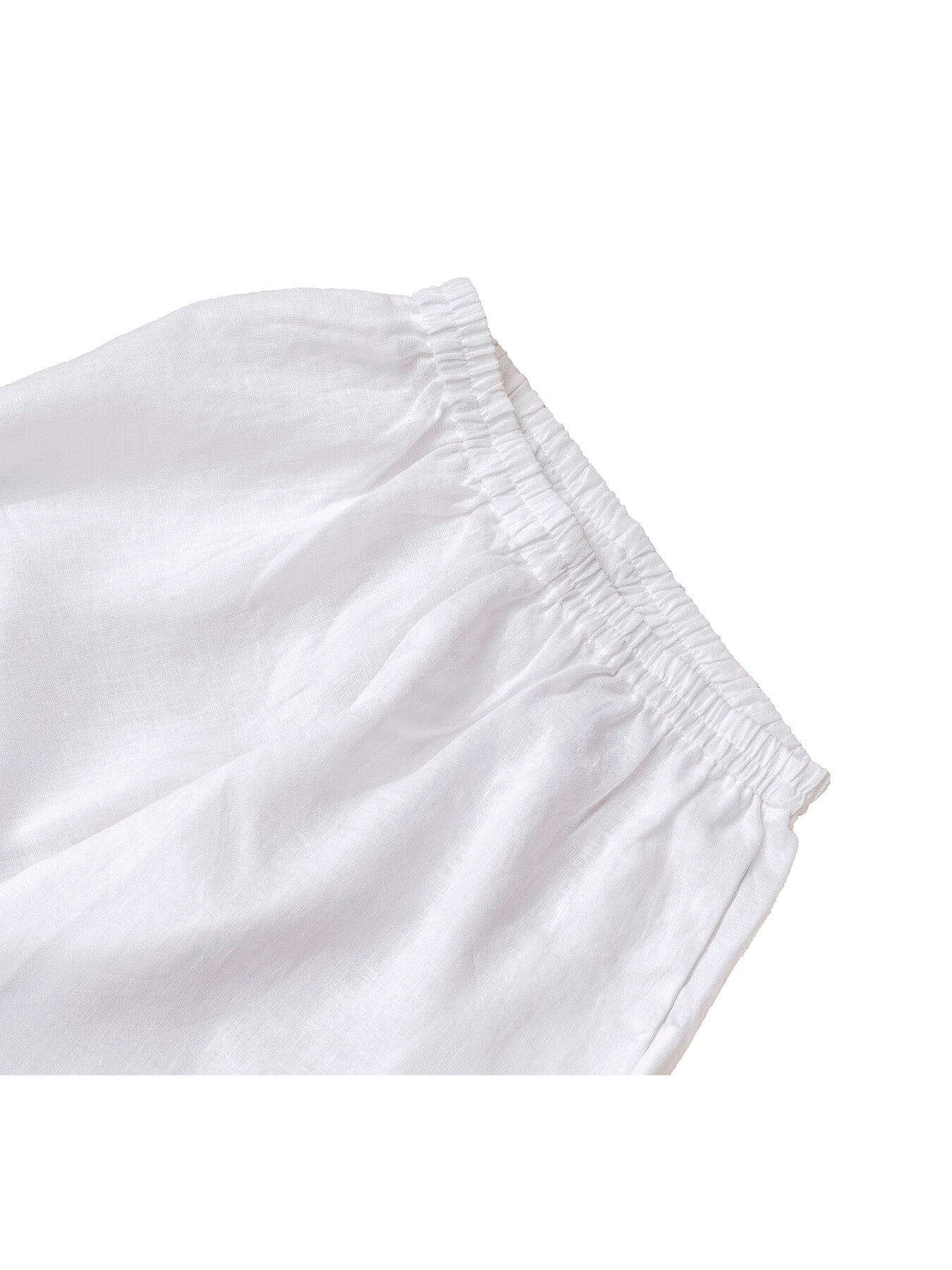 Plain Linen Women's PJ Trouser Set