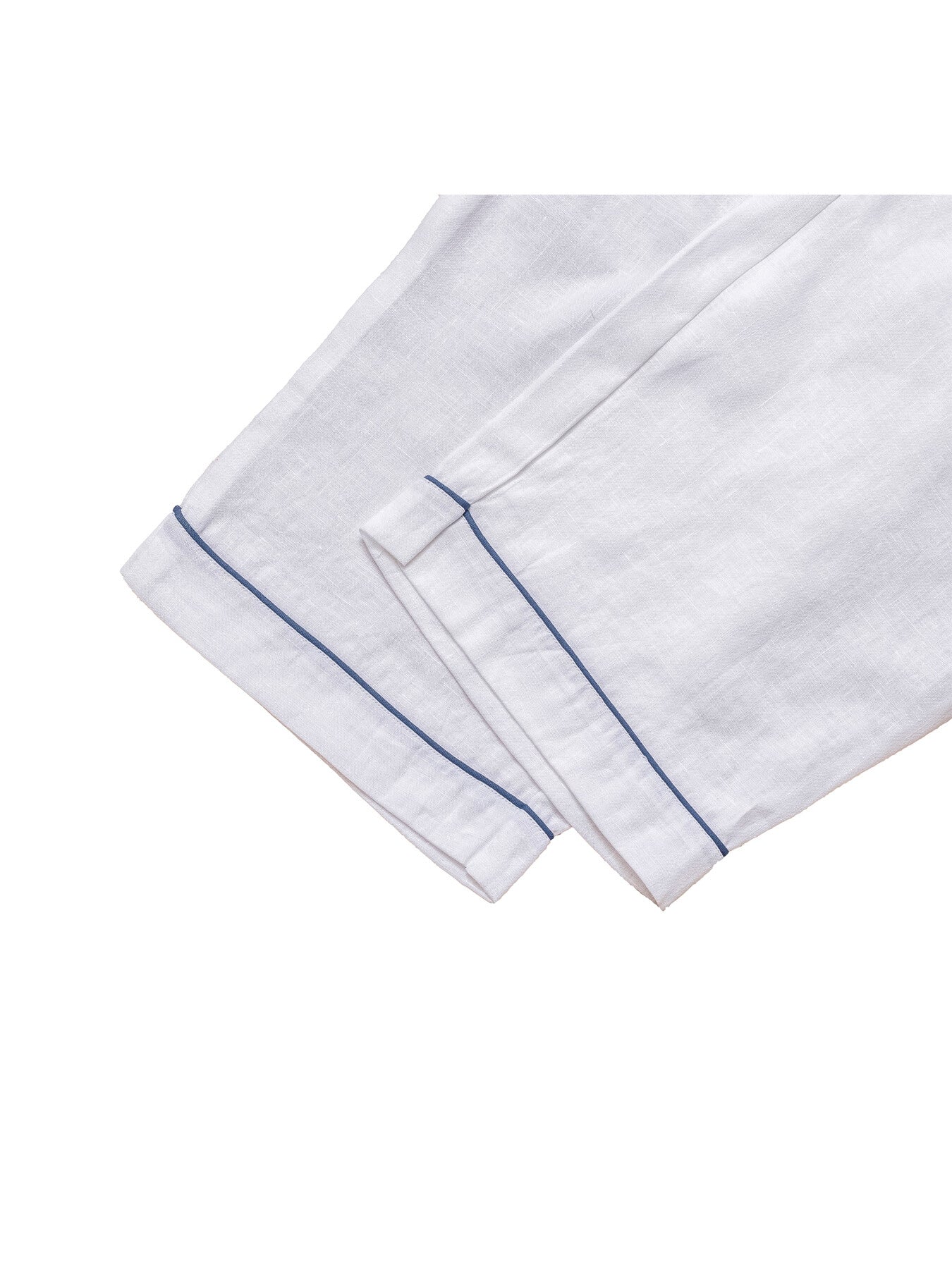 Plain Linen Women's PJ Trouser Set