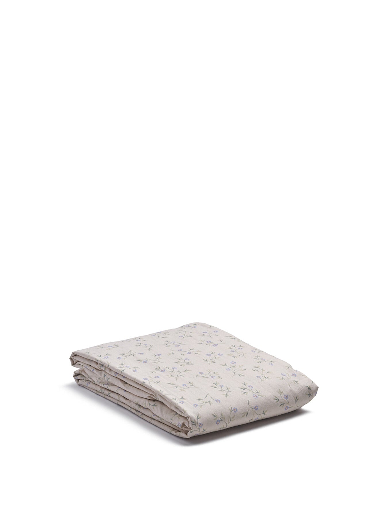 Spring Sprig Cotton Fitted Sheet