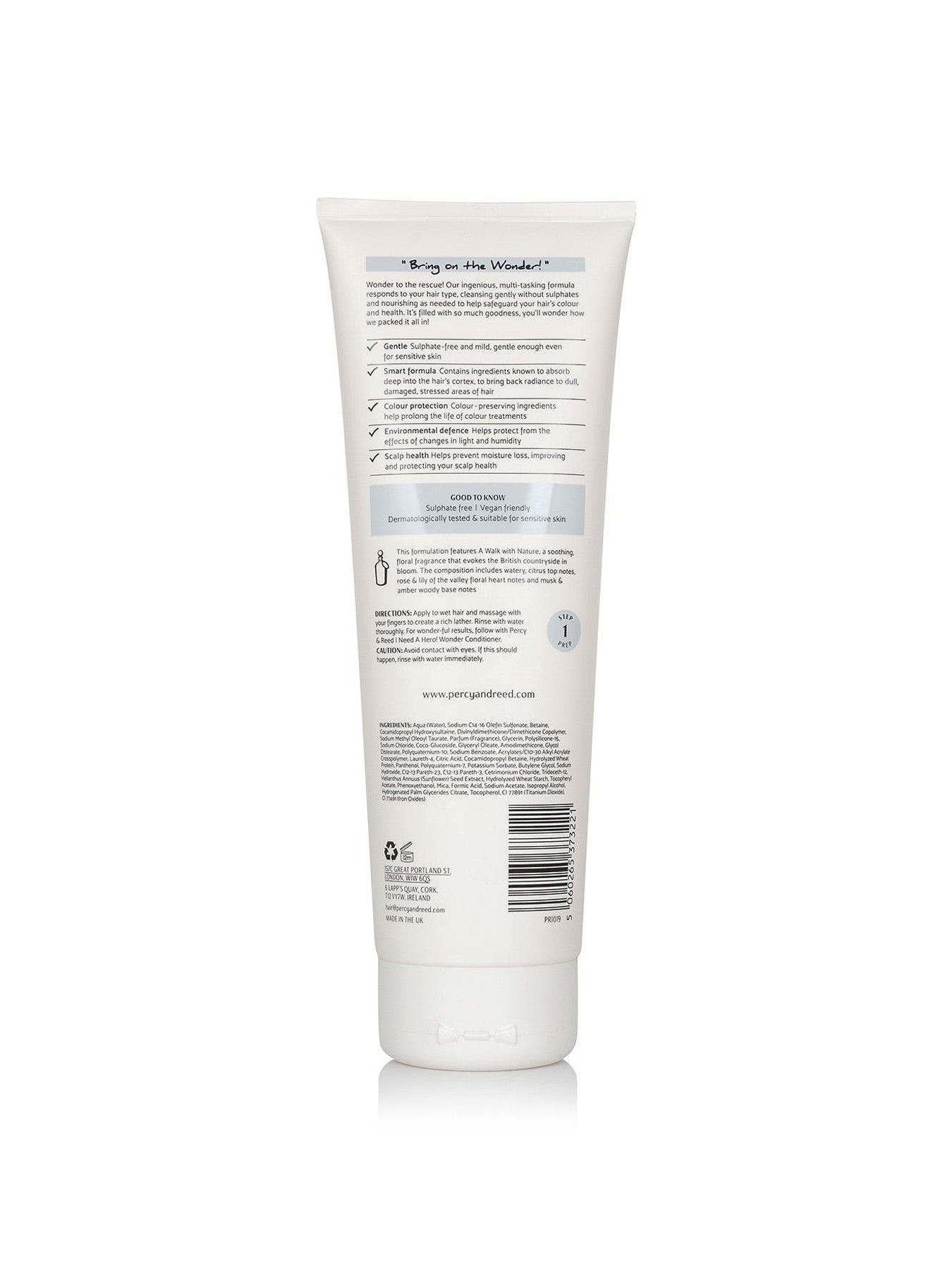 Percy Reed I Need a Hero Wonder Shampoo 250ml