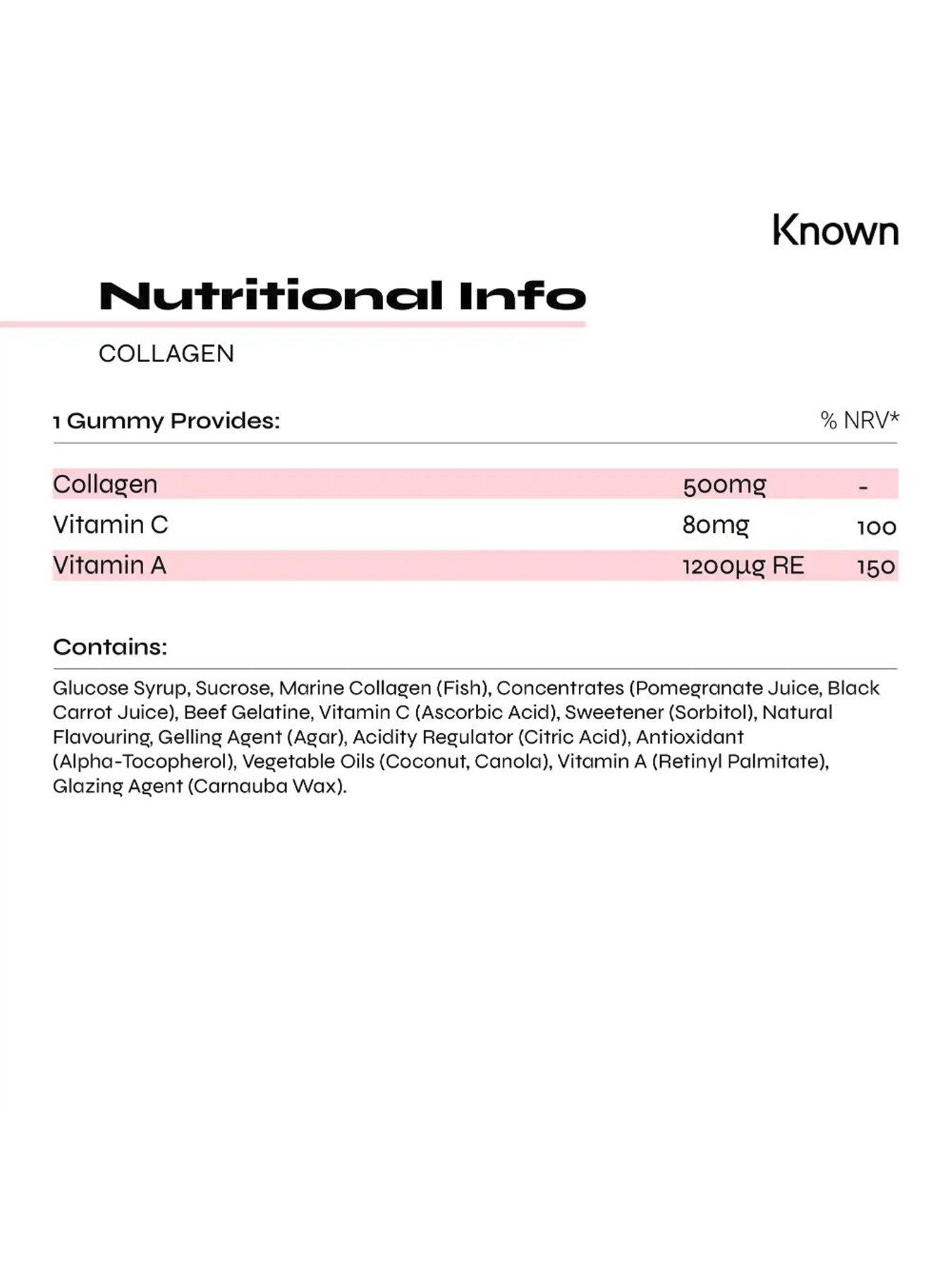 Hydrolysed Marine Collagen Gummies