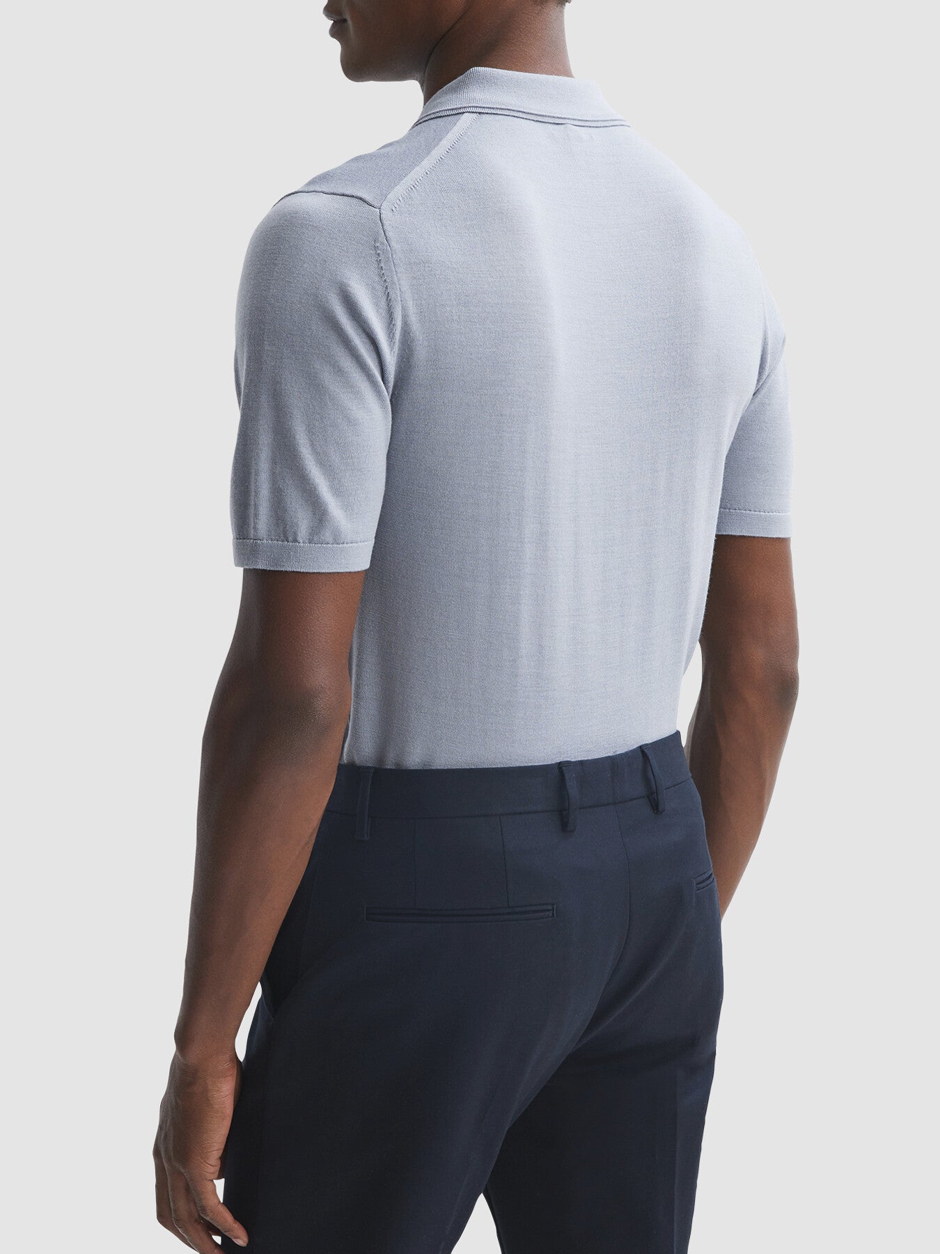 Maxwell Merino Zip Neck Polo