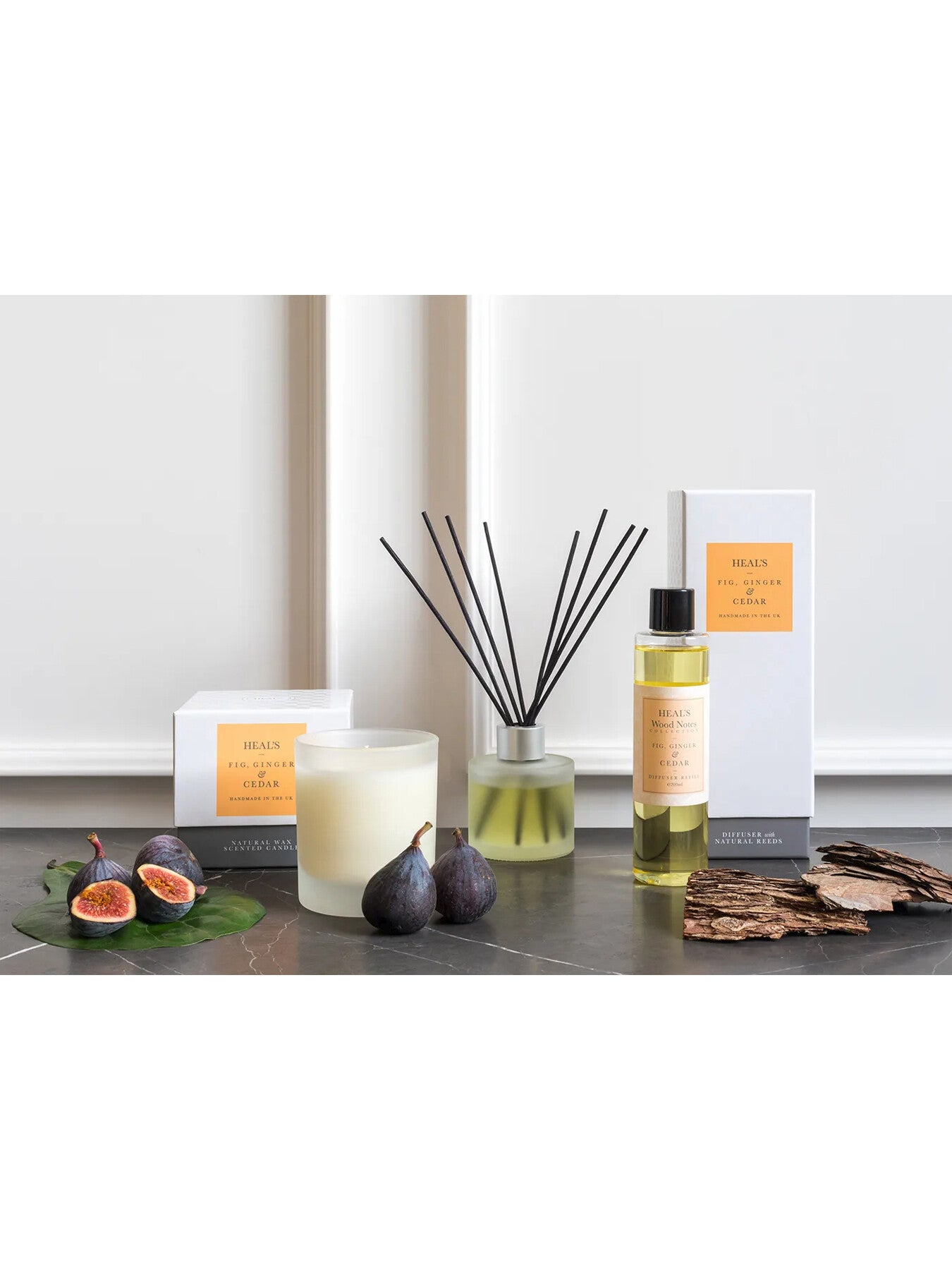 Fig Ginger & Cedar Scented Candle